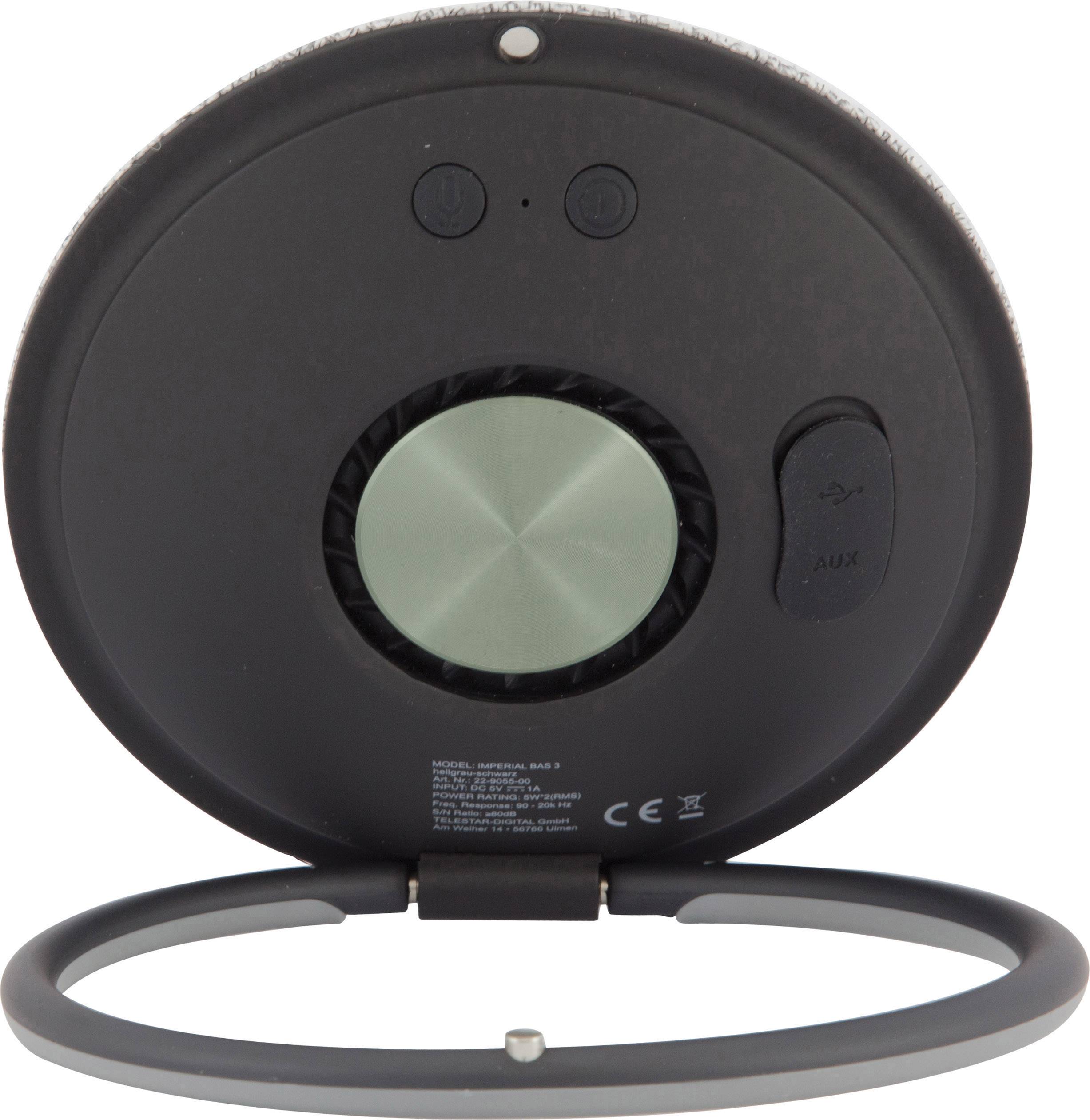 Imperial BAS 3 Bluetooth® Lautsprecher Hellgrau