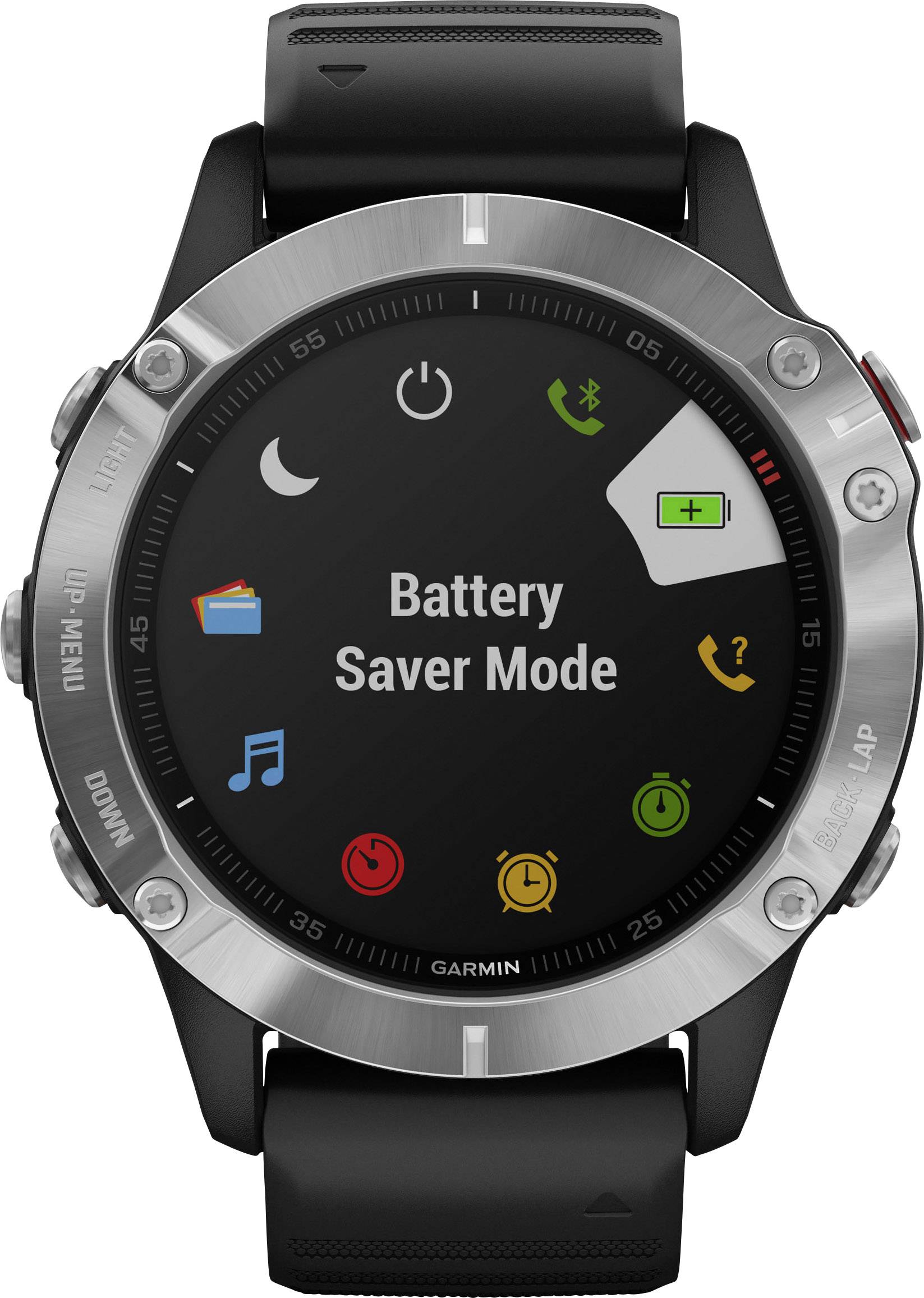 Garmin Fenix 6 Smartwatch 47mm Schwarz