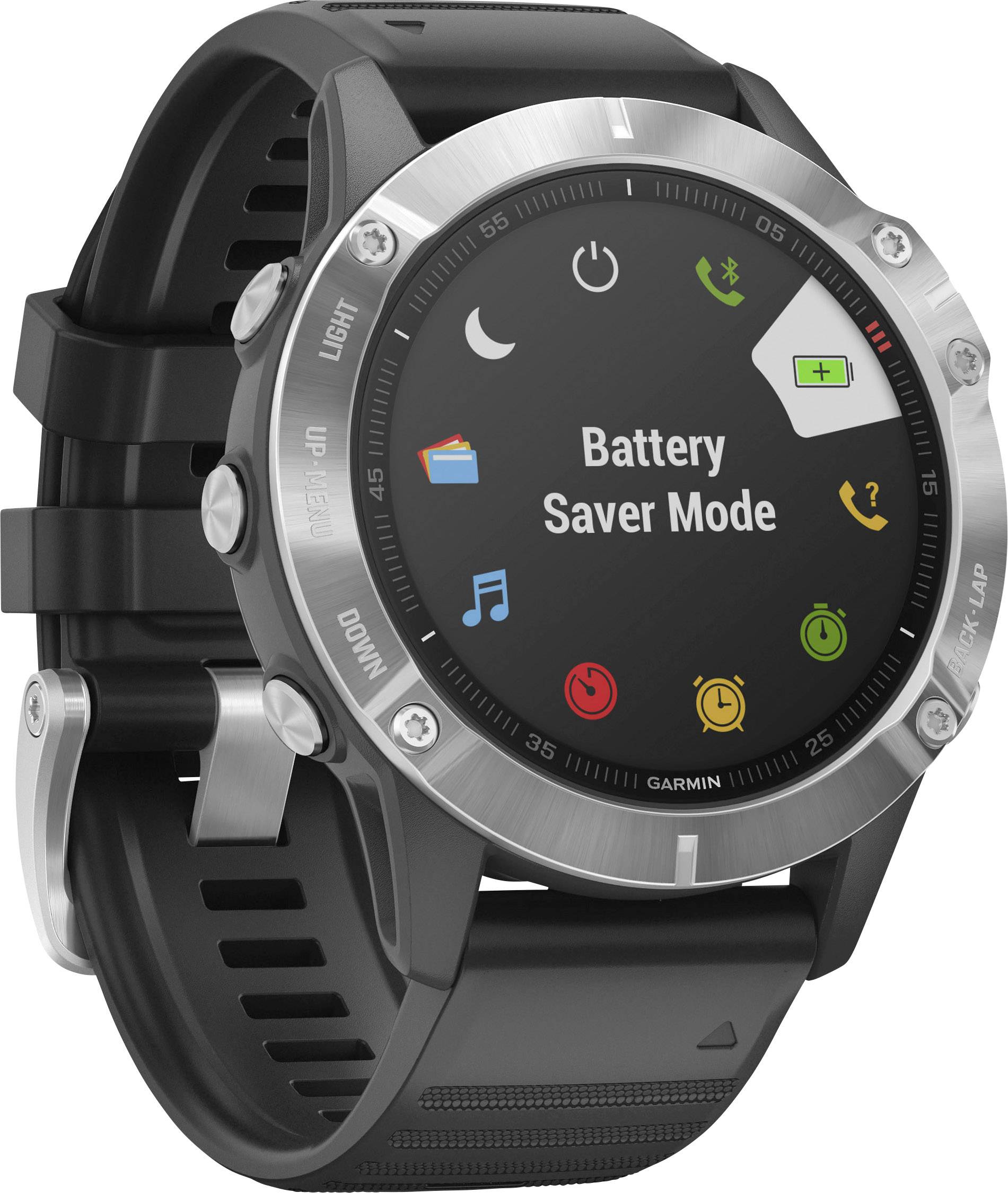 Garmin Fenix 6 Smartwatch 47mm Schwarz