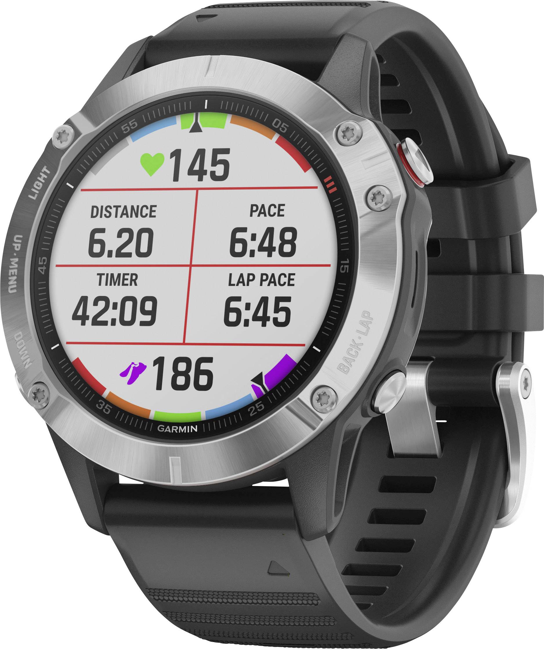 Garmin Fenix 6 Smartwatch 47mm Schwarz