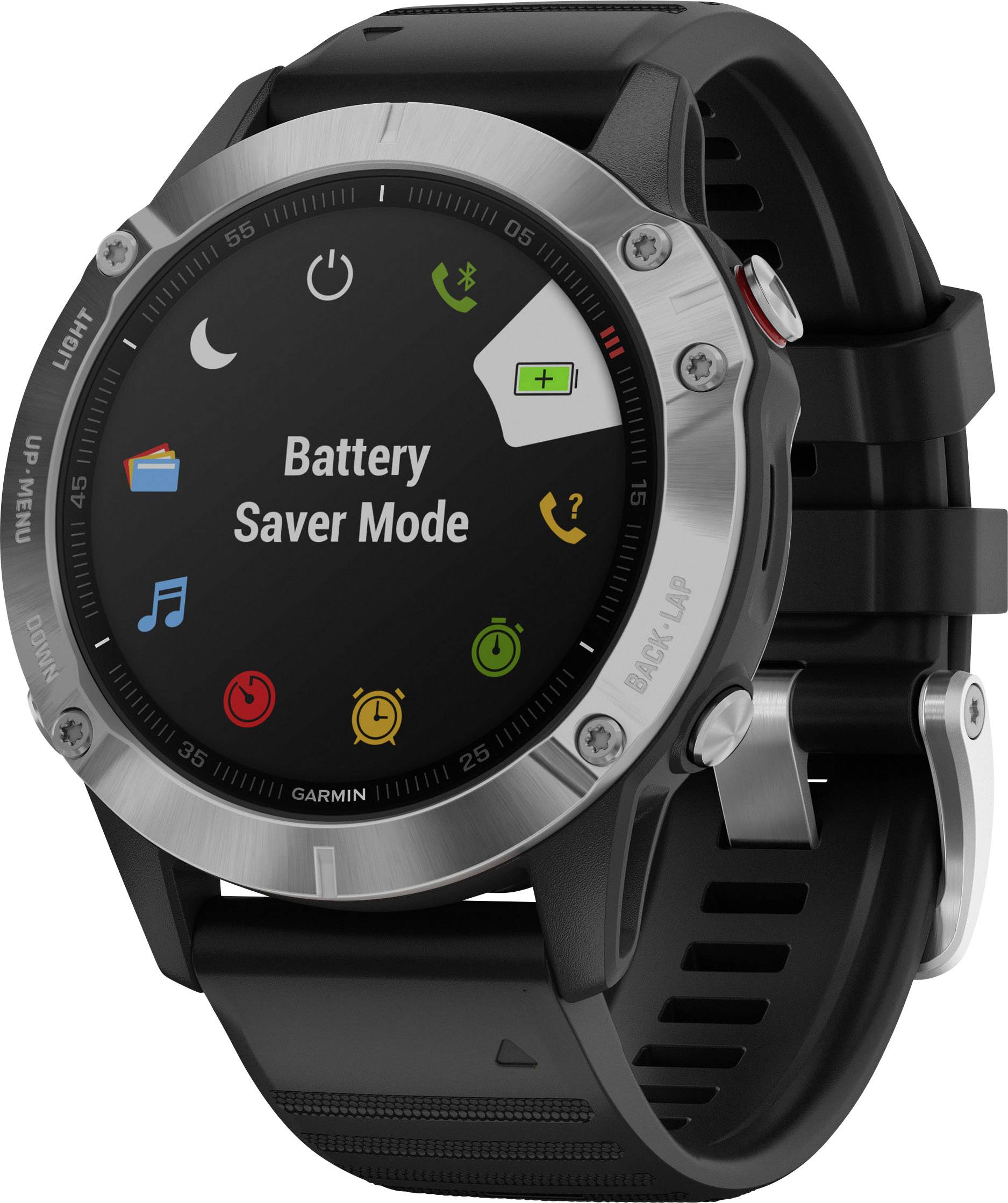 Garmin Fenix 6 Smartwatch 47mm Schwarz