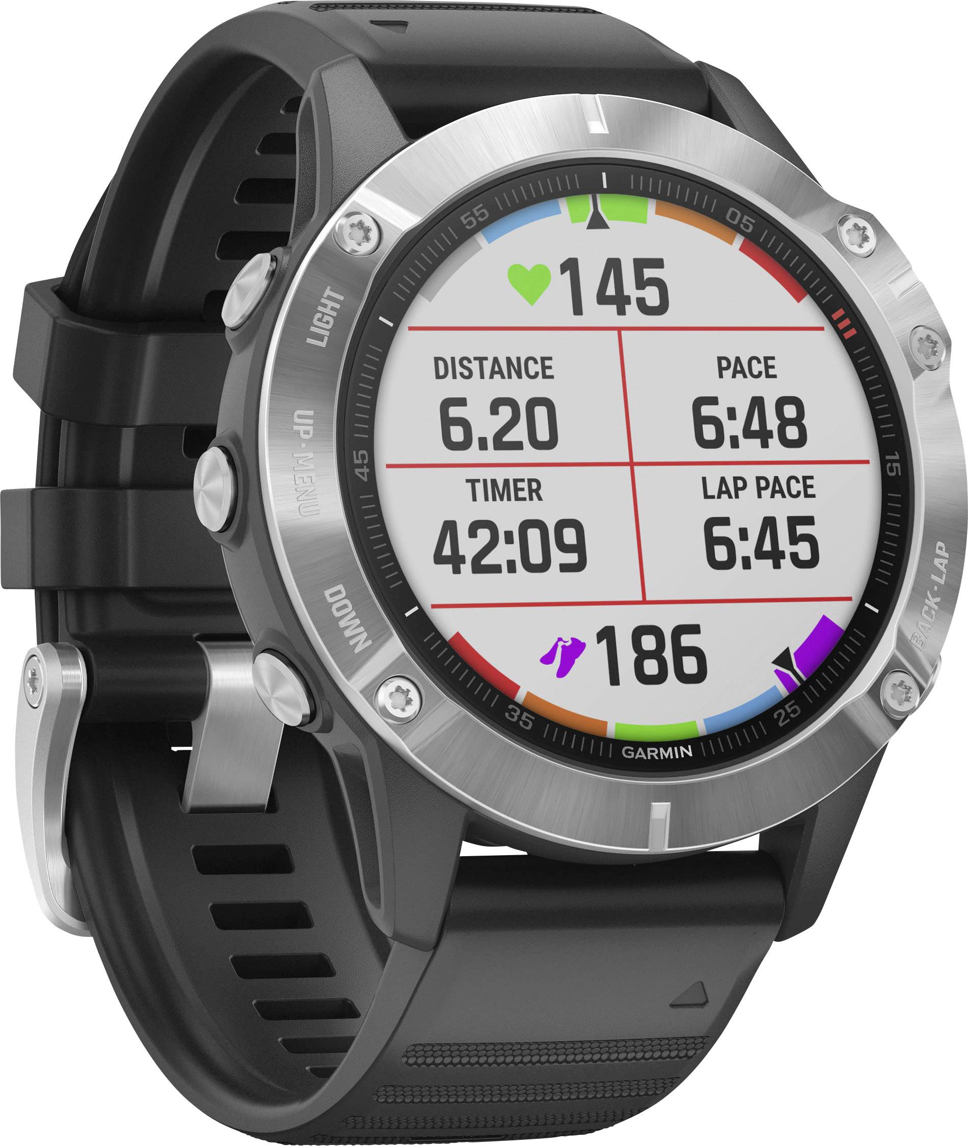 Garmin Fenix 6 Smartwatch 47mm Schwarz