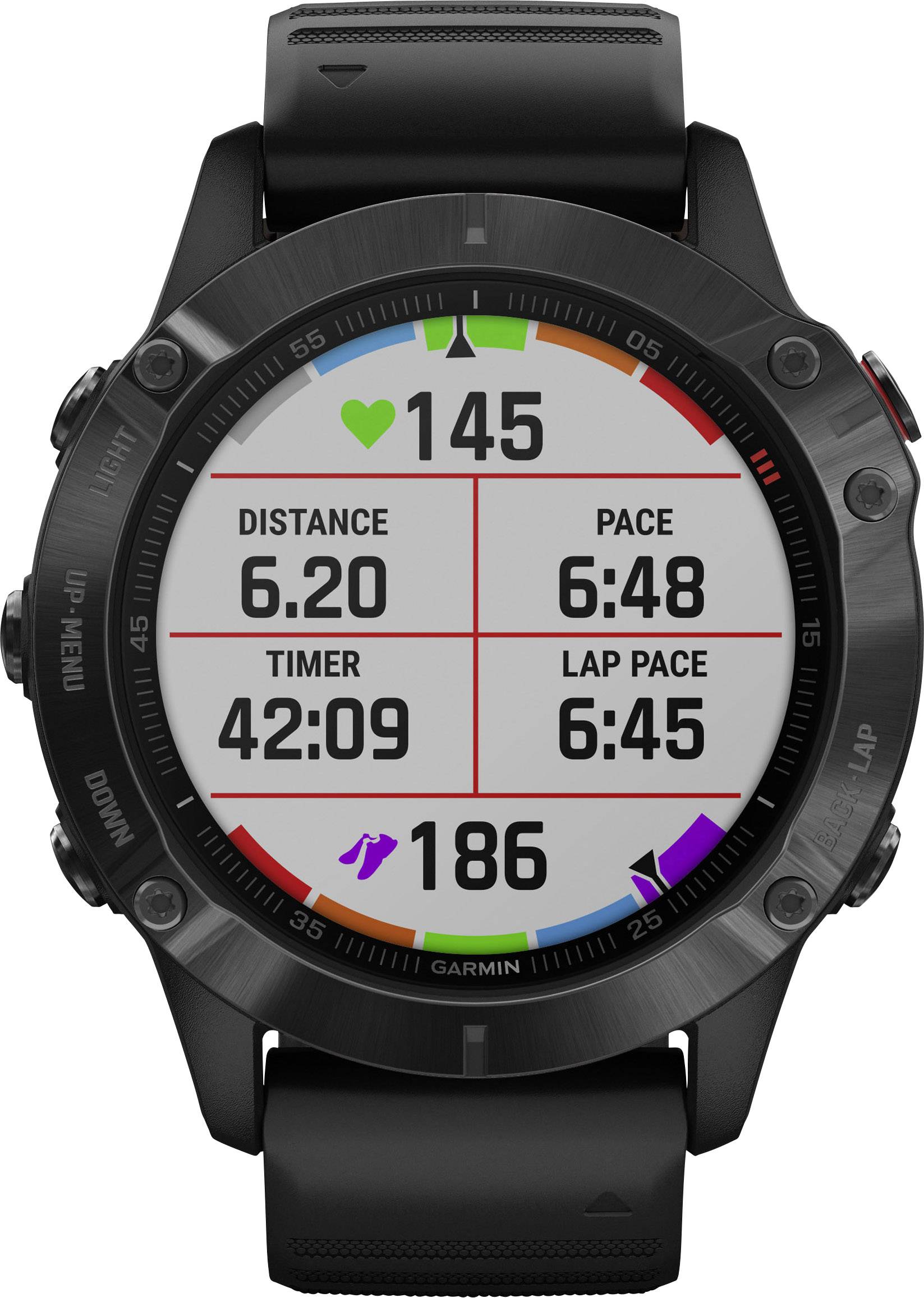 Garmin Fenix 6 Pro Smartwatch 47 mm Schwarz
