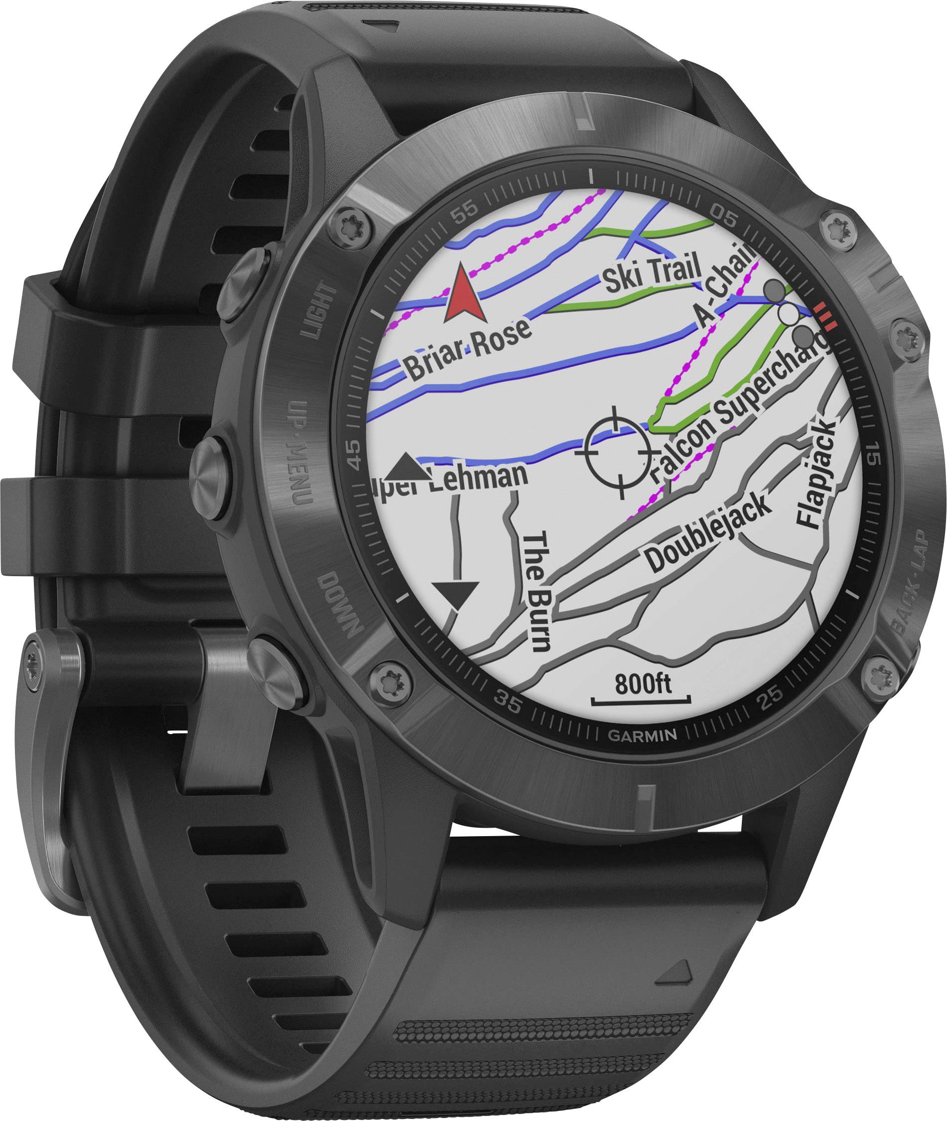 Garmin Fenix 6 Pro Smartwatch 47 mm Schwarz