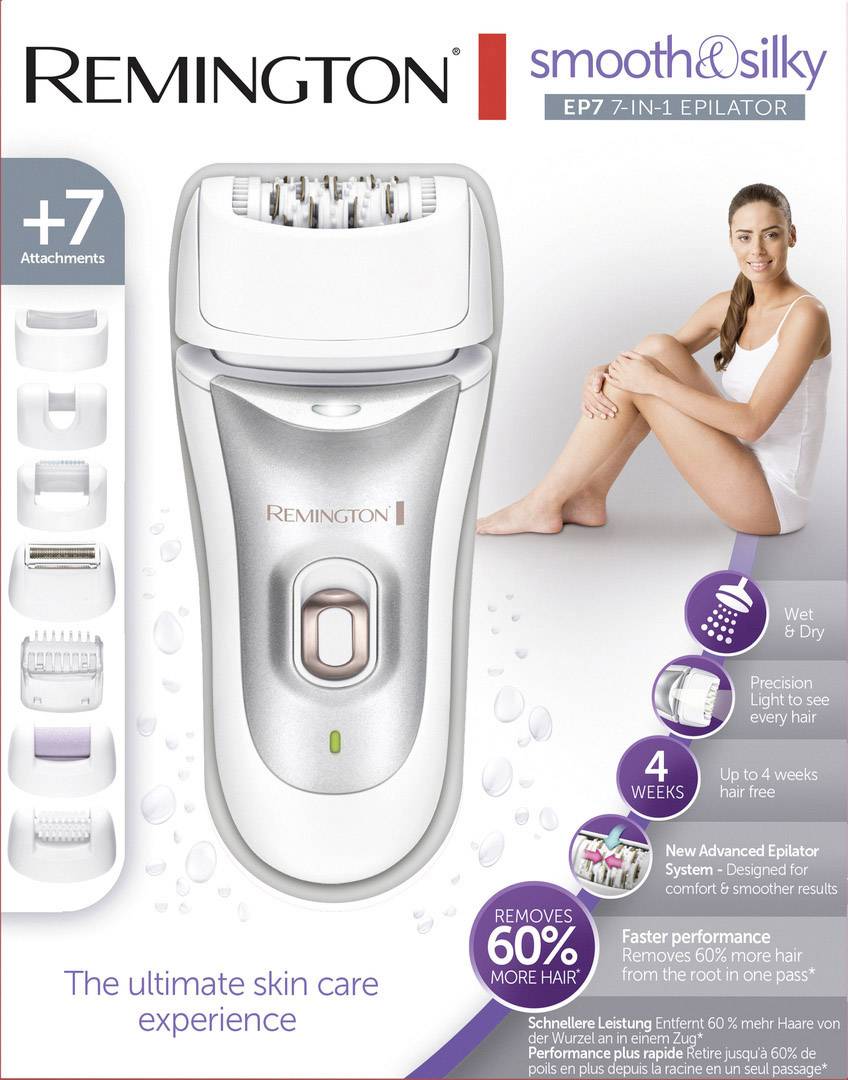 Remington EP7700 Epilierer Weiß, Silber