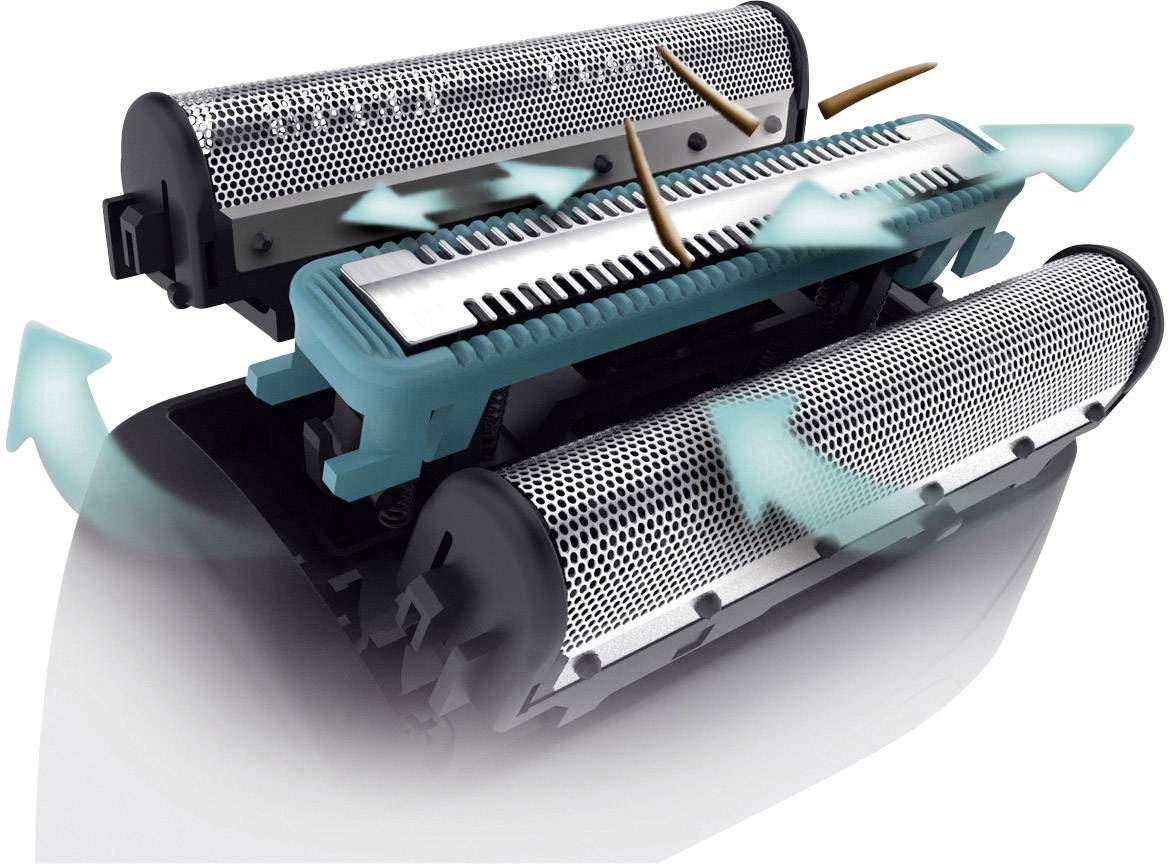 Remington F4000 41203560100 Folienrasierer Schwarz, Türkis