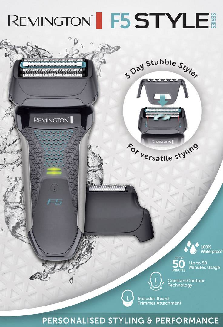 Remington Folienrasierer Schwarz, Braun