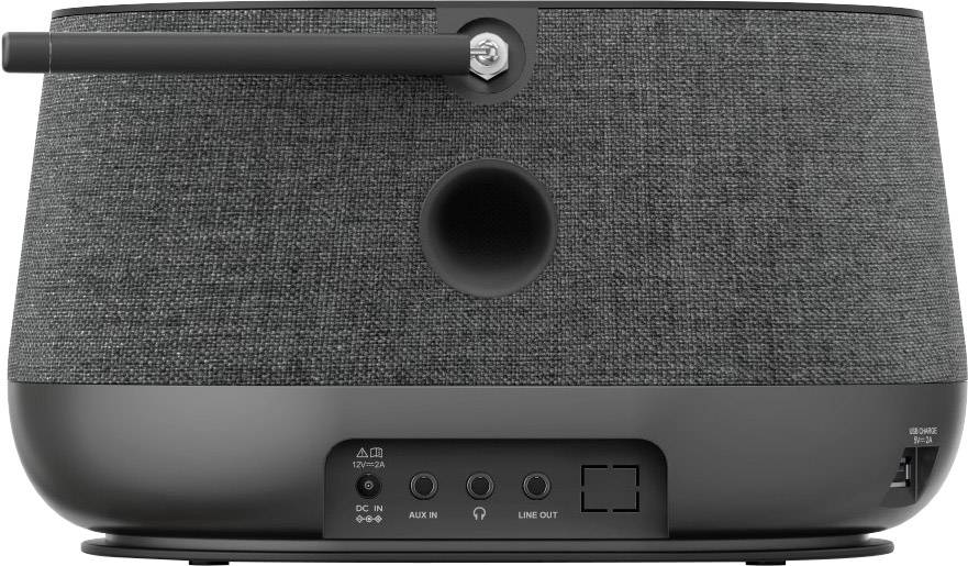 Hama DIR3300SBT Internet Tischradio DAB+, UKW, Internet AUX, Bluetooth®, USB, WLAN, Internetradio Spotify Schwarz