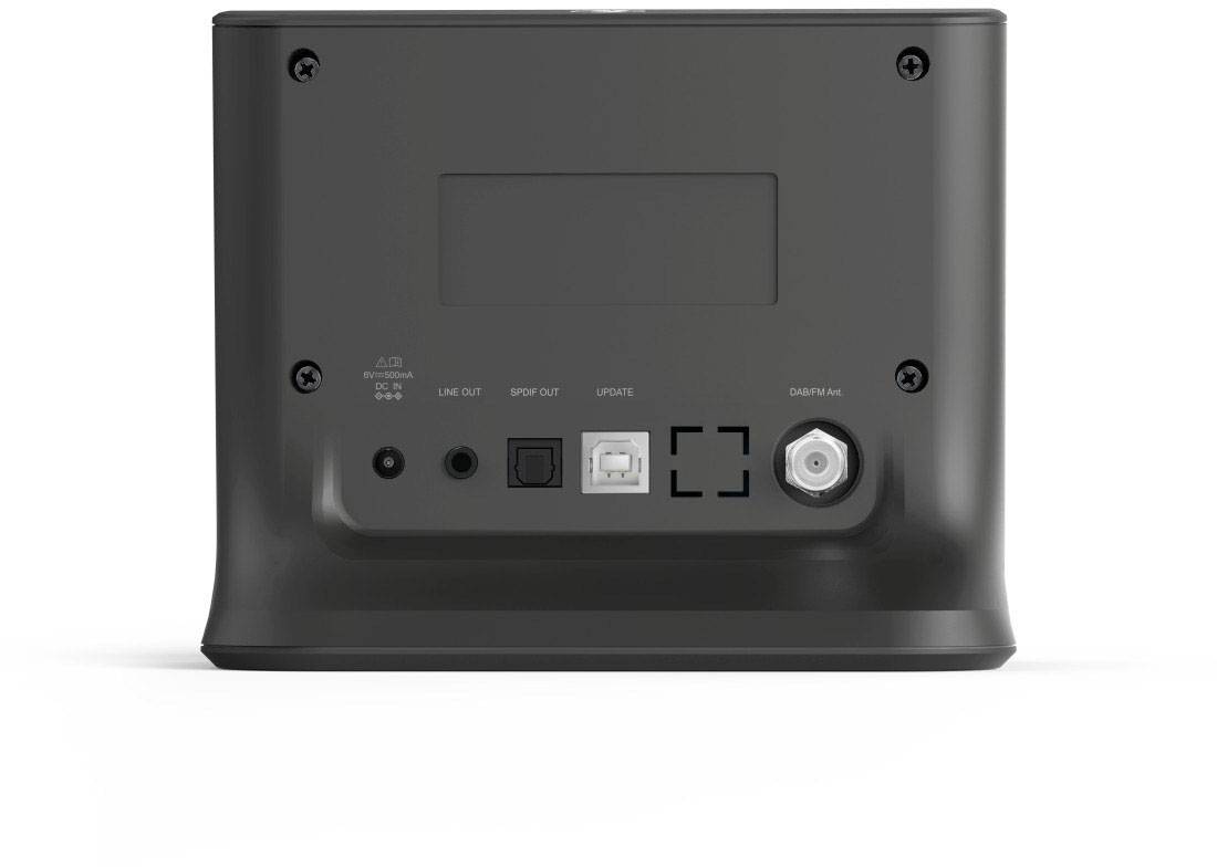 Hama DIT1010BT Internet Tischradio DAB+, UKW Internetradio, AUX, Bluetooth®, WLAN  Spotify Schwarz