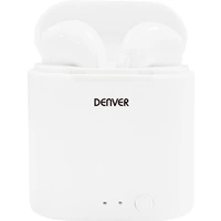 Denver TWE-36 In Ear Kopfhörer Bluetooth® Stereo Weiß Ladecase Denver TWE-36 In Ear Kopfhörer Bluetooth® Stereo Weiß Ladecase