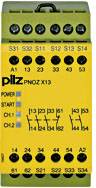 PILZ Sicherheitsschaltgerät PNOZ X13 24VDC 5n/o 1n/c Betriebsspannung: 24 V/DC 5 Schließer, 1 Öffner (B x H x T) 45 x 87 x 121mm