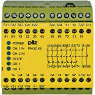 Pilz Not-Aus-Schaltgerät PNOZ X9 24VAC 24VDC 7n/o 2 n/c 2so