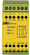 Sicherheitsschaltgerät PNOZ X4 230VAC 3n/o 1n/c PILZ Betriebsspannung: 230 V/AC 3 Schließer, 1 Öffner (B x H x T) 45 x 87 x 121 mm 1 St.