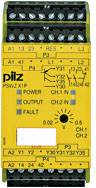 PILZ Sicherheitsschaltgerät PSWZ X1P 0,5V /24-240VACDC 2n/o 1n/c 2so 2 Schließer, 1 Öffner (B x H x T) 45 x 94 x 121mm 1St.