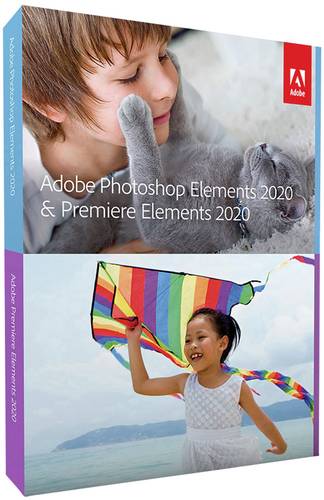 Adobe Premiere Elements Vollversion, 1 Lizenz Windows, Mac Bildbearbeitung