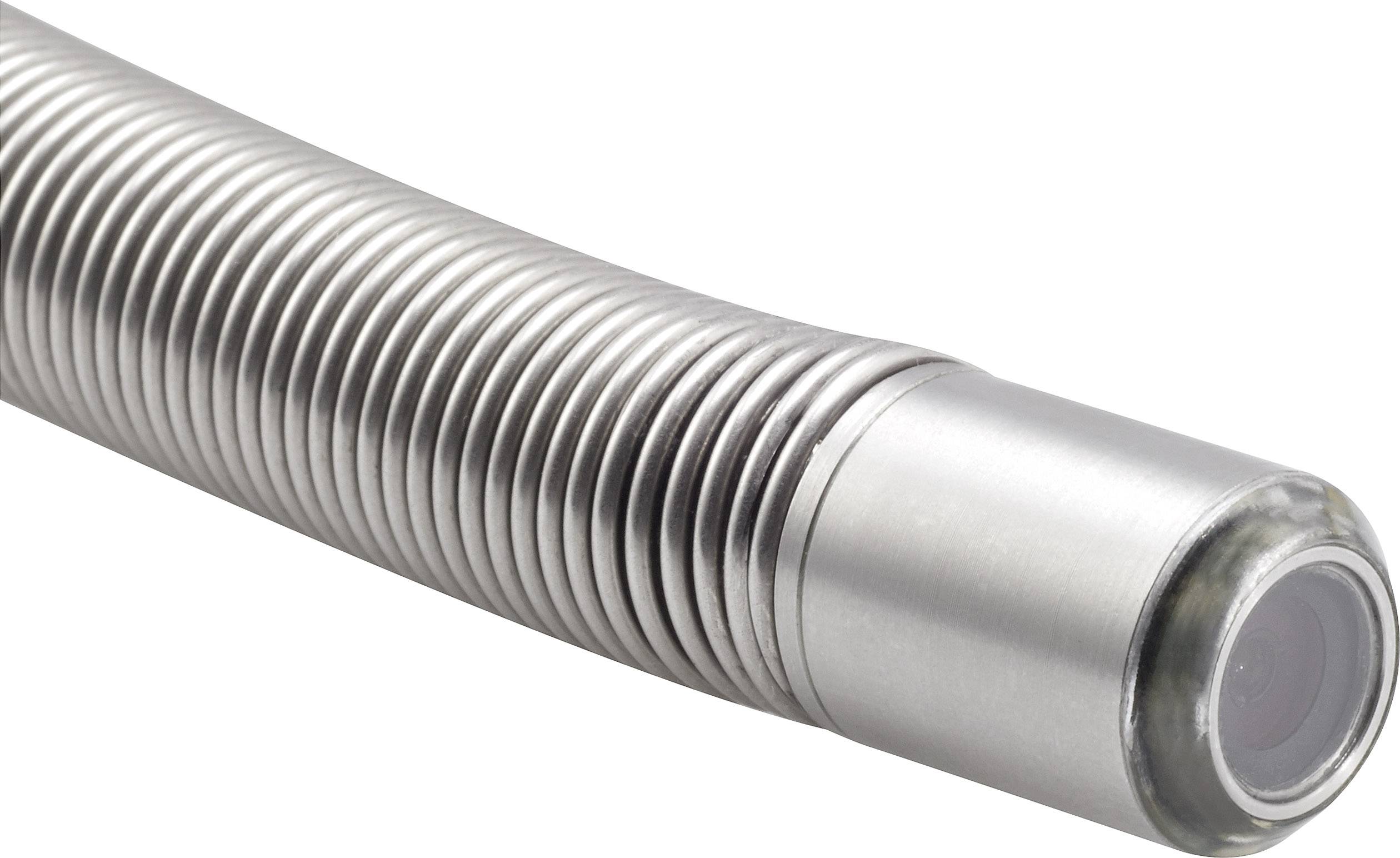 VOLTCRAFT BS-14mm/25m Endoskop-Sonde Sonden-Ø 14mm 25m Wasserdicht, Wechselbare Kamerasonde, Optionale Verlängerungen