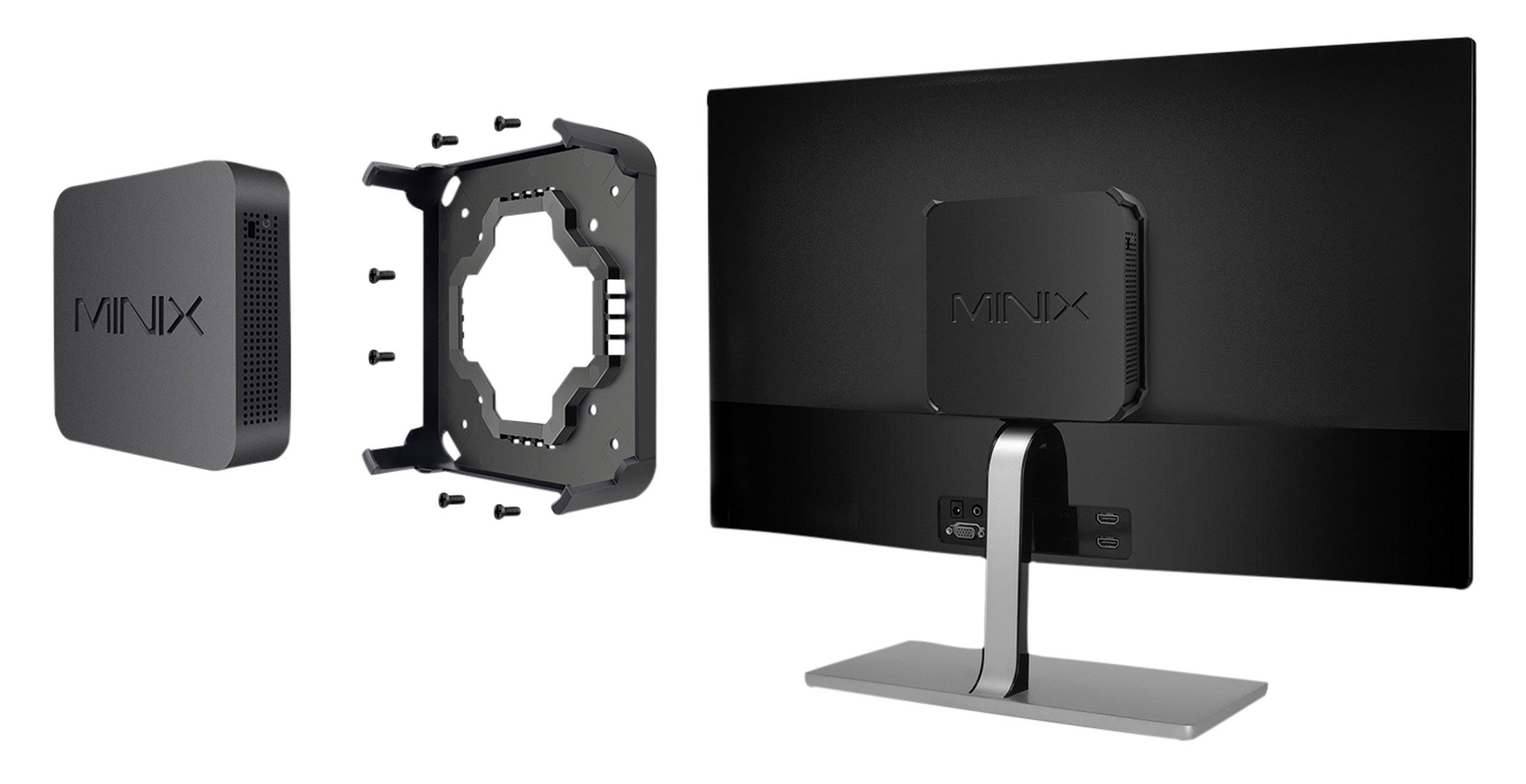 Minix NEO J50C-4 Mini PC Intel Pentium Silver J5005 (4 x 1.5GHz / max. 2.8GHz) 4GB RAM 64GB eMMC Win 10 Pro