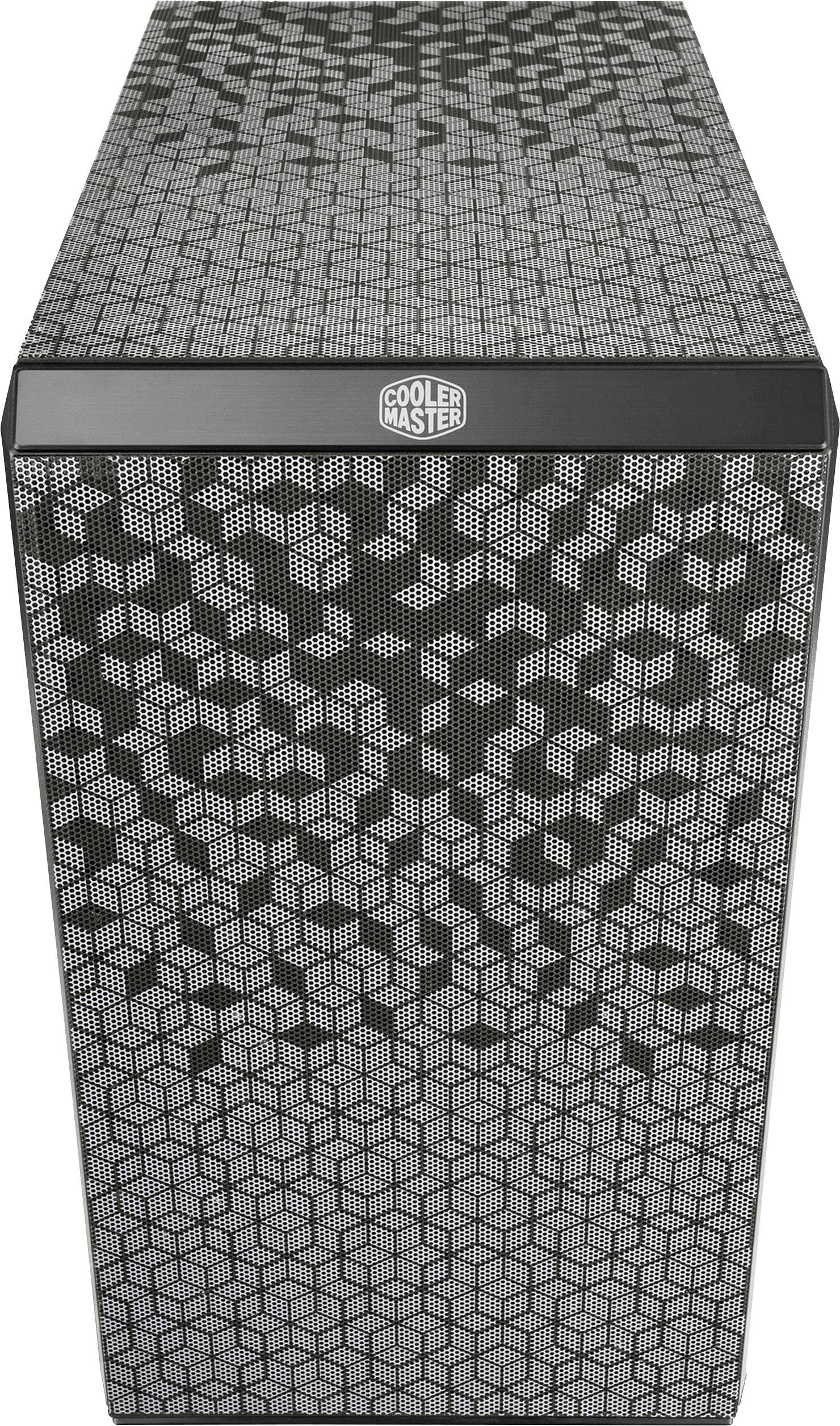 Cooler Master MasterBox Q300L Mini-Tower PC-Gehäuse Schwarz 1 vorinstallierter Lüfter, Staubfilter, Seitenfenster, Für AIO Wasserkühlung geeignet