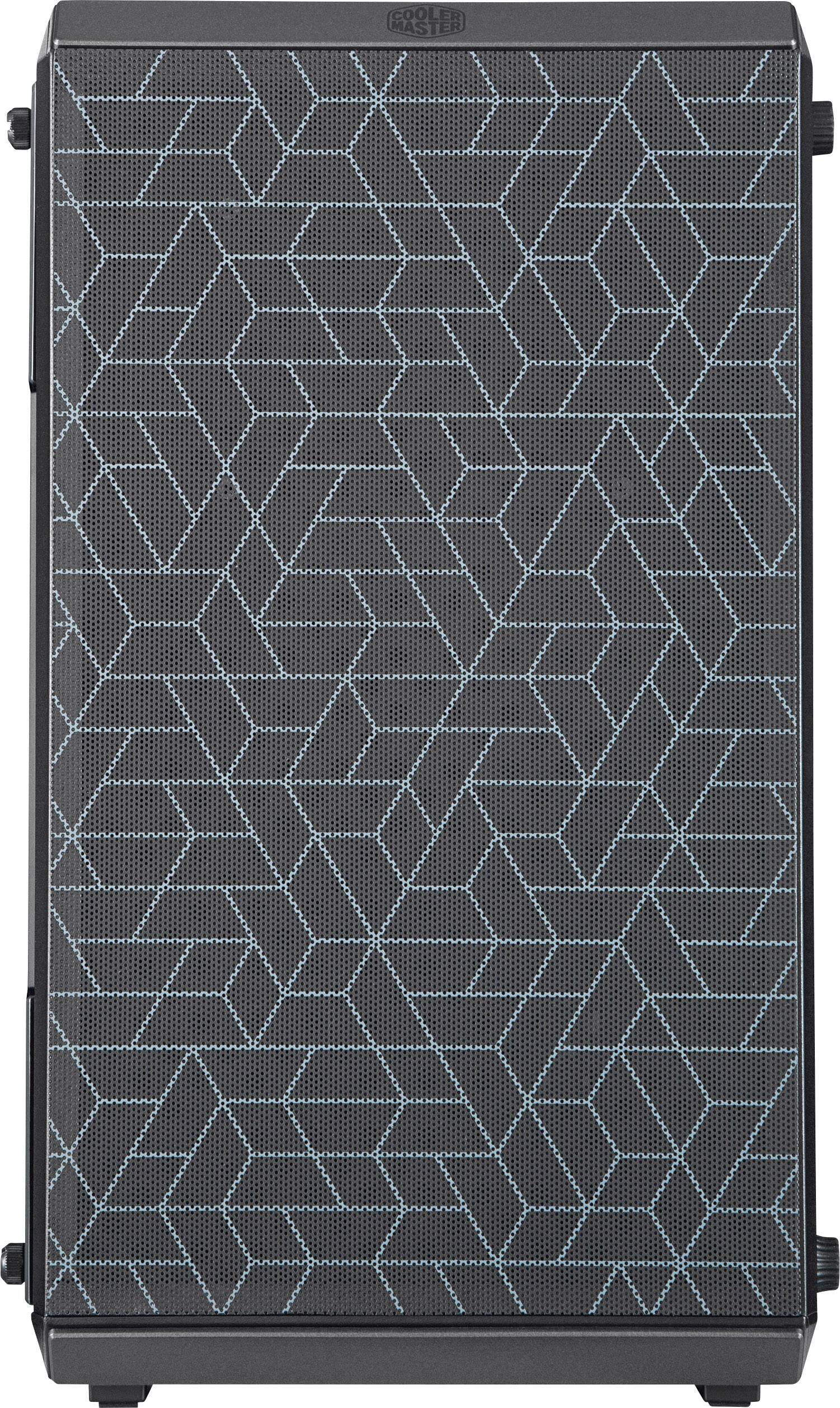 Cooler Master MasterBox Q500L Midi-Tower PC-Gehäuse Schwarz 1 vorinstallierter Lüfter, Seitenfenste