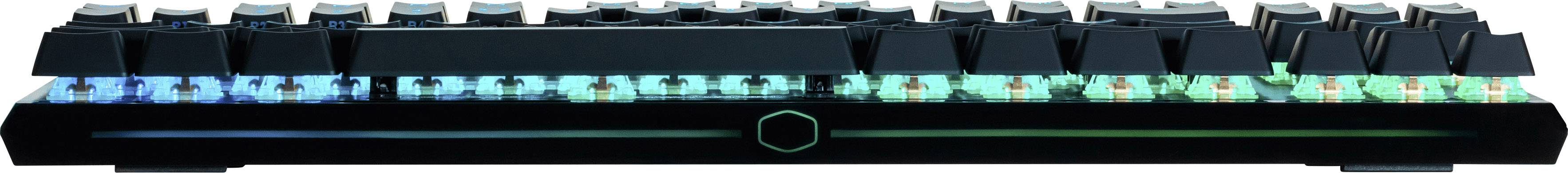 Cooler Master MasterKeys MK730 USB Gaming-Tastatur Beleuchtet, Handballenauflage, Switch: Red Deutsch, QWERTZ, Windows® Anthrazit