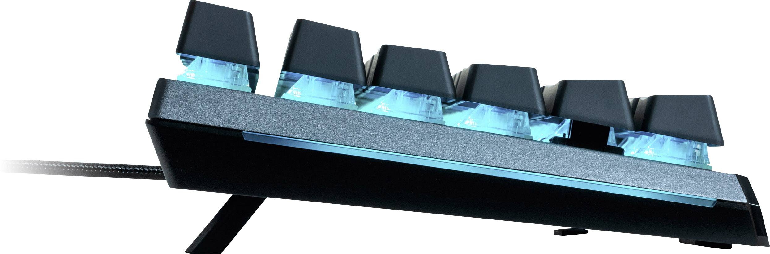 Cooler Master MasterKeys MK730 USB Gaming-Tastatur Beleuchtet, Handballenauflage, Switch: Red Deutsch, QWERTZ, Windows® Anthrazit