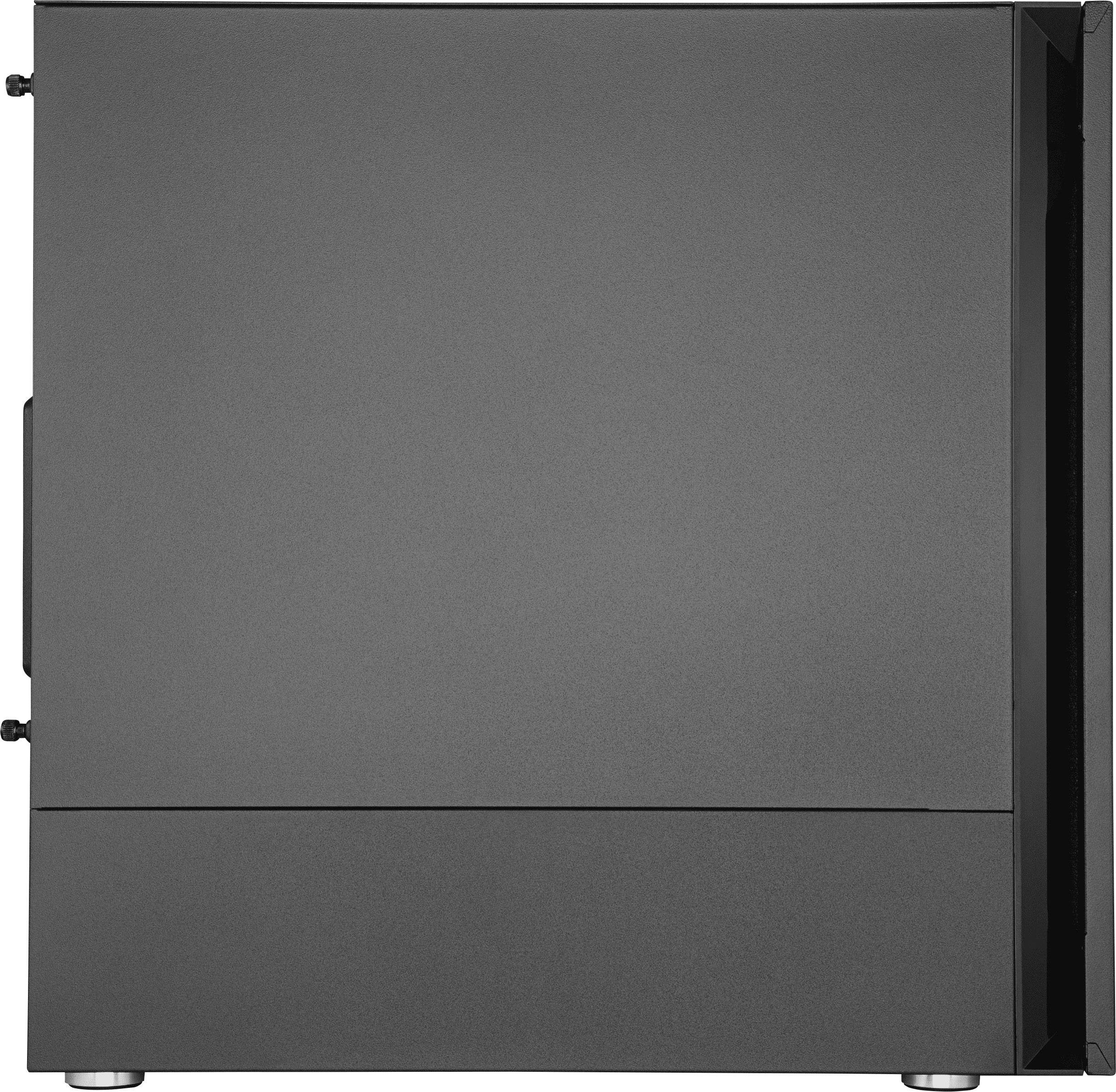 Cooler Master Silencio S400 Midi-Tower PC-Gehäuse Schwarz 2 vorinstallierte Lüfter, Staubfilter, gedämmt