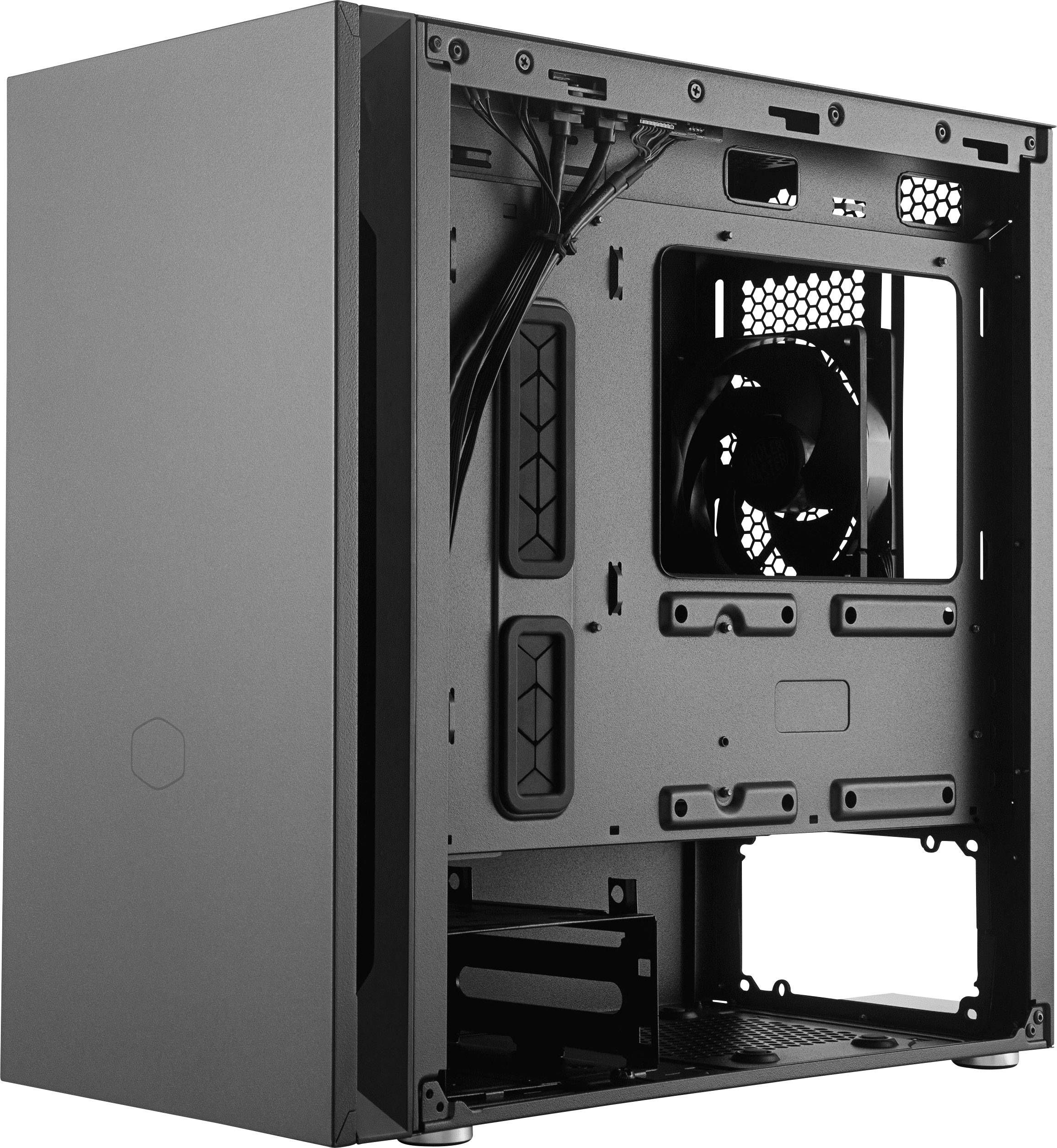 Cooler Master Silencio S400 - Tower - micro ATX - keine Spannungsversorgung (ATX / PS/2)