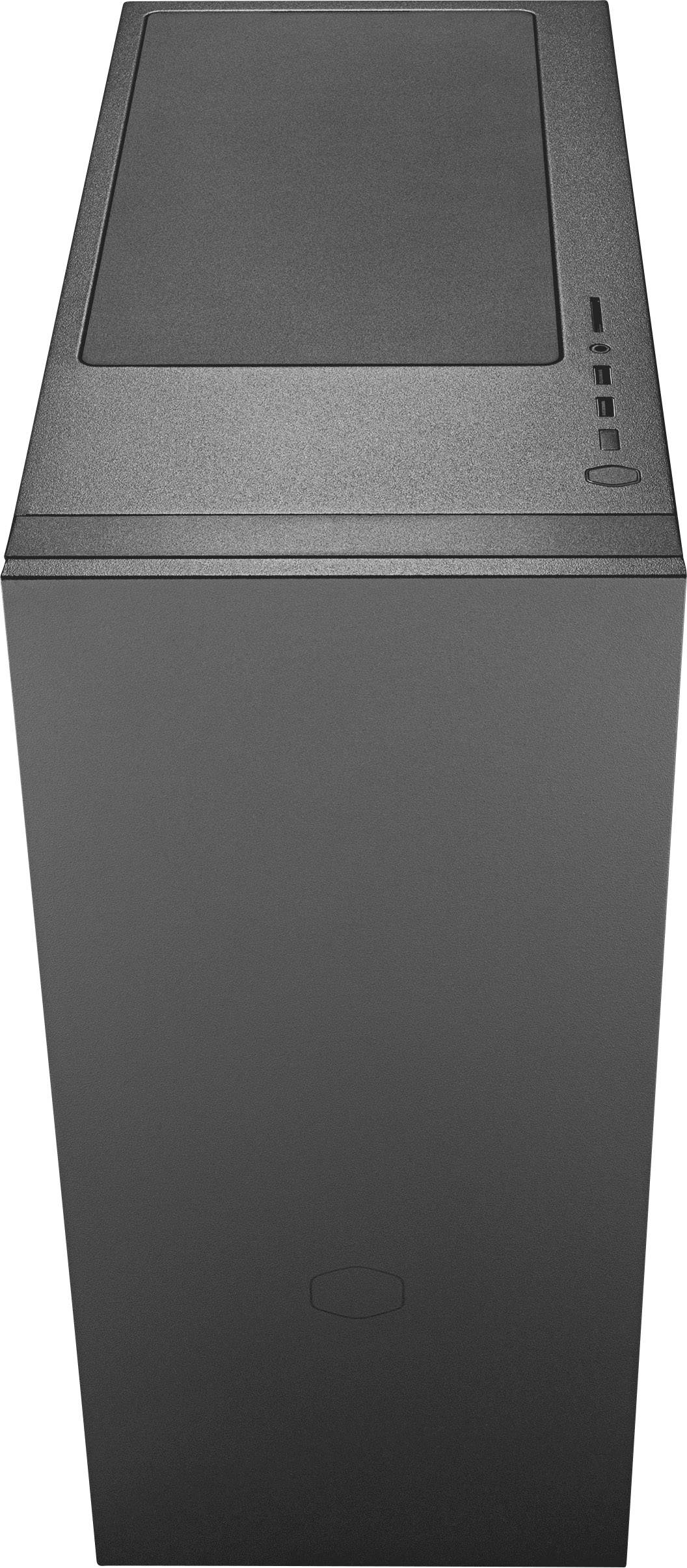 Cooler Master Silencio S600 TG Midi-Tower PC-Gehäuse Schwarz 2 vorinstallierte Lüfter, Seitenfenster, Staubfilter, gedämmt
