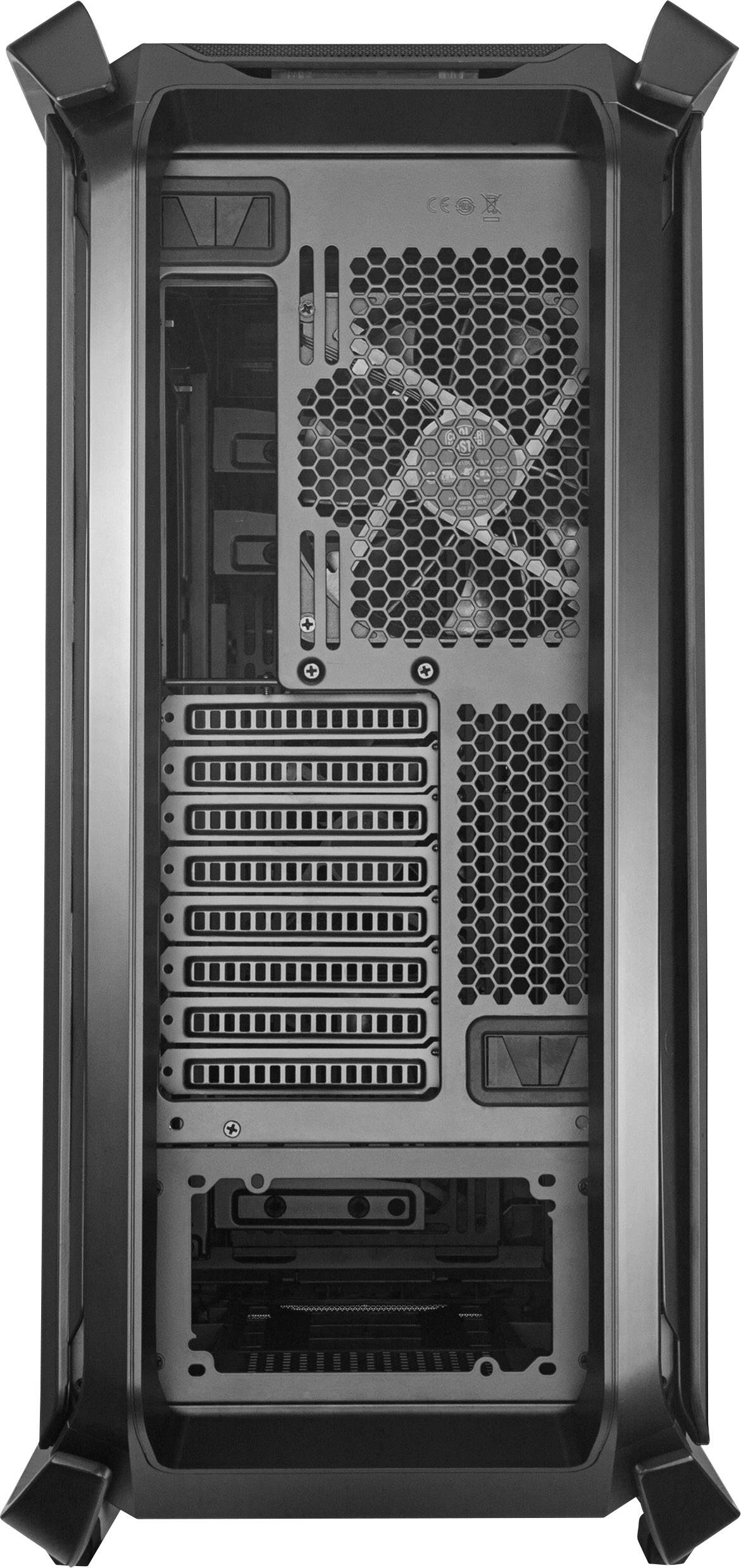 Cooler Master Cosmos C700P Full Tower PC-Gehäuse Schwarz, Silber 3 vorinstallierte Lüfter, Seitenfenster, Staubfilter