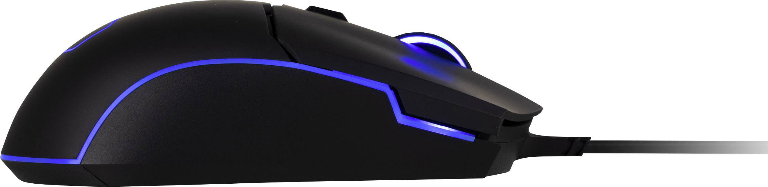 Cooler Master CM110 USB Gaming-Maus Optisch Beleuchtet, Integrierter Profilspeicher Schwarz