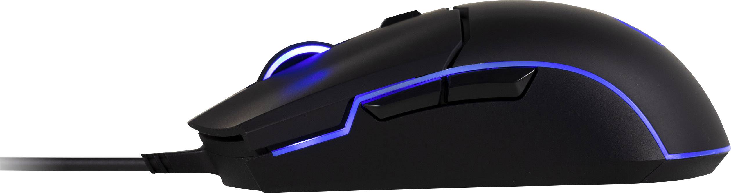 Cooler Master CM110 USB Gaming-Maus Optisch Beleuchtet, Integrierter Profilspeicher Schwarz