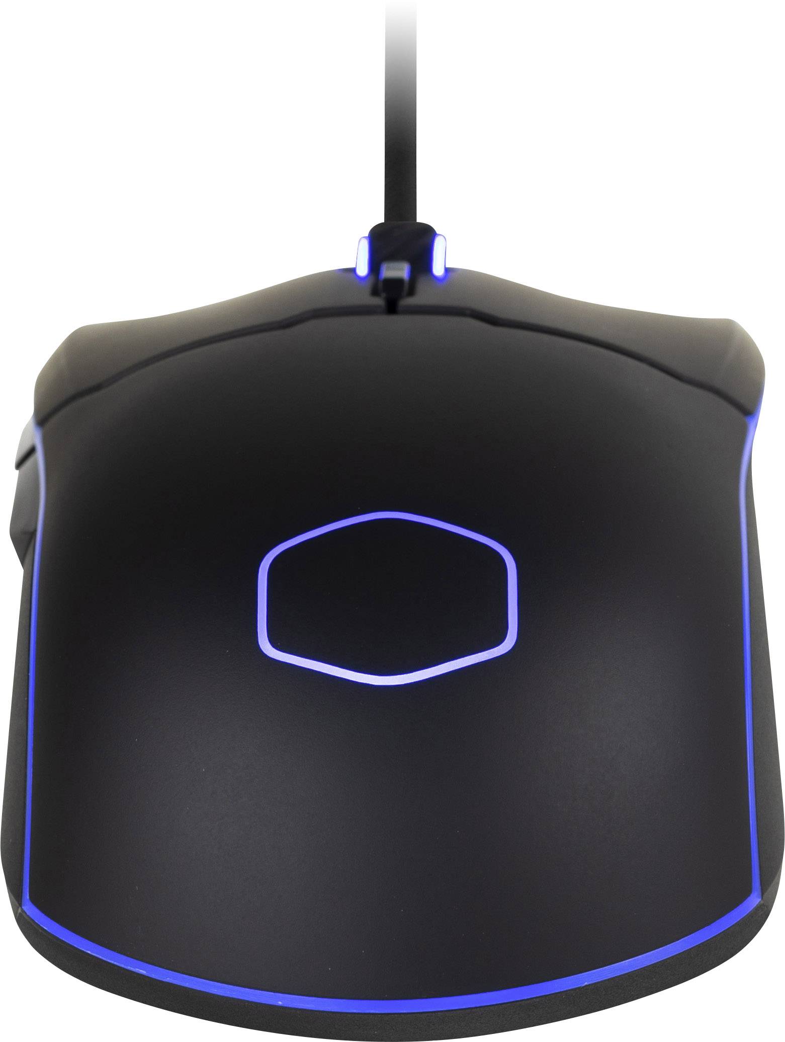 Cooler Master CM110 USB Gaming-Maus Optisch Beleuchtet, Integrierter Profilspeicher Schwarz