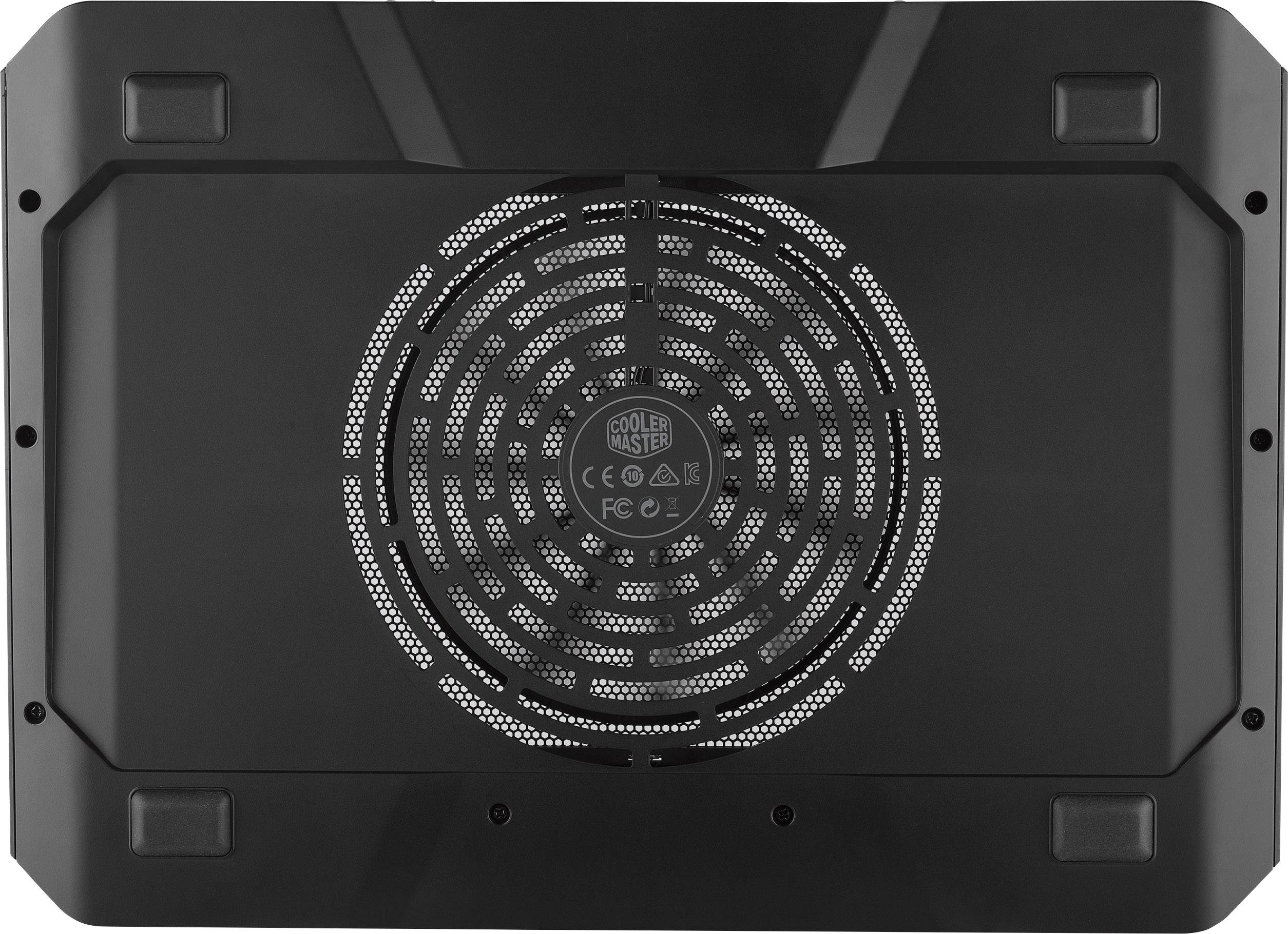 Cooler Master NotePal X150R Notebook-Ständer mit Kühlfunktion USB-Hub-Funktion