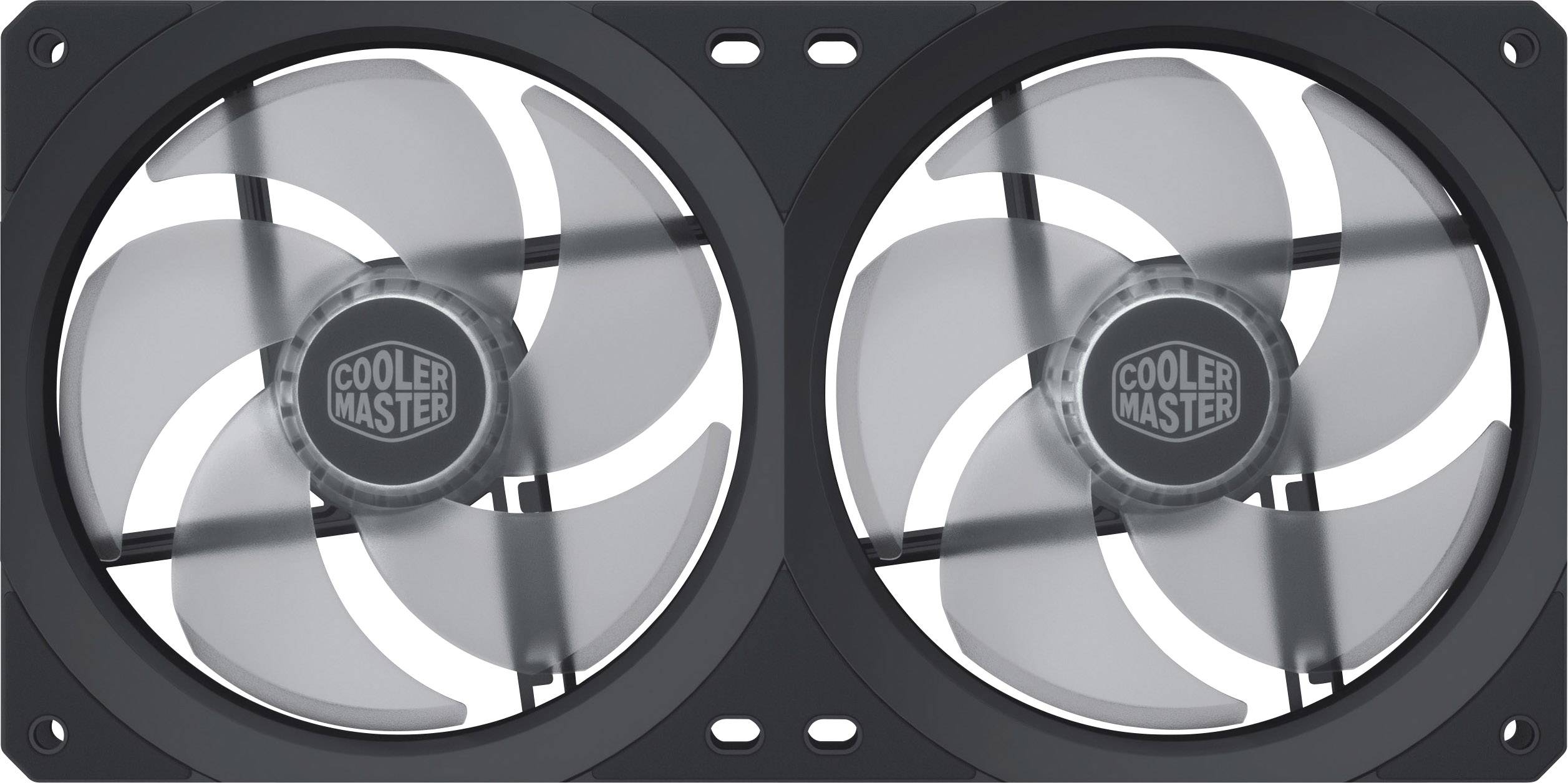 Cooler Master MasterFan SF240R ARGB PC-Gehäuse-Lüfter Schwarz, RGB (B x H x T) 240 x 120 x 25 mm inkl. LED-Beleuchtung