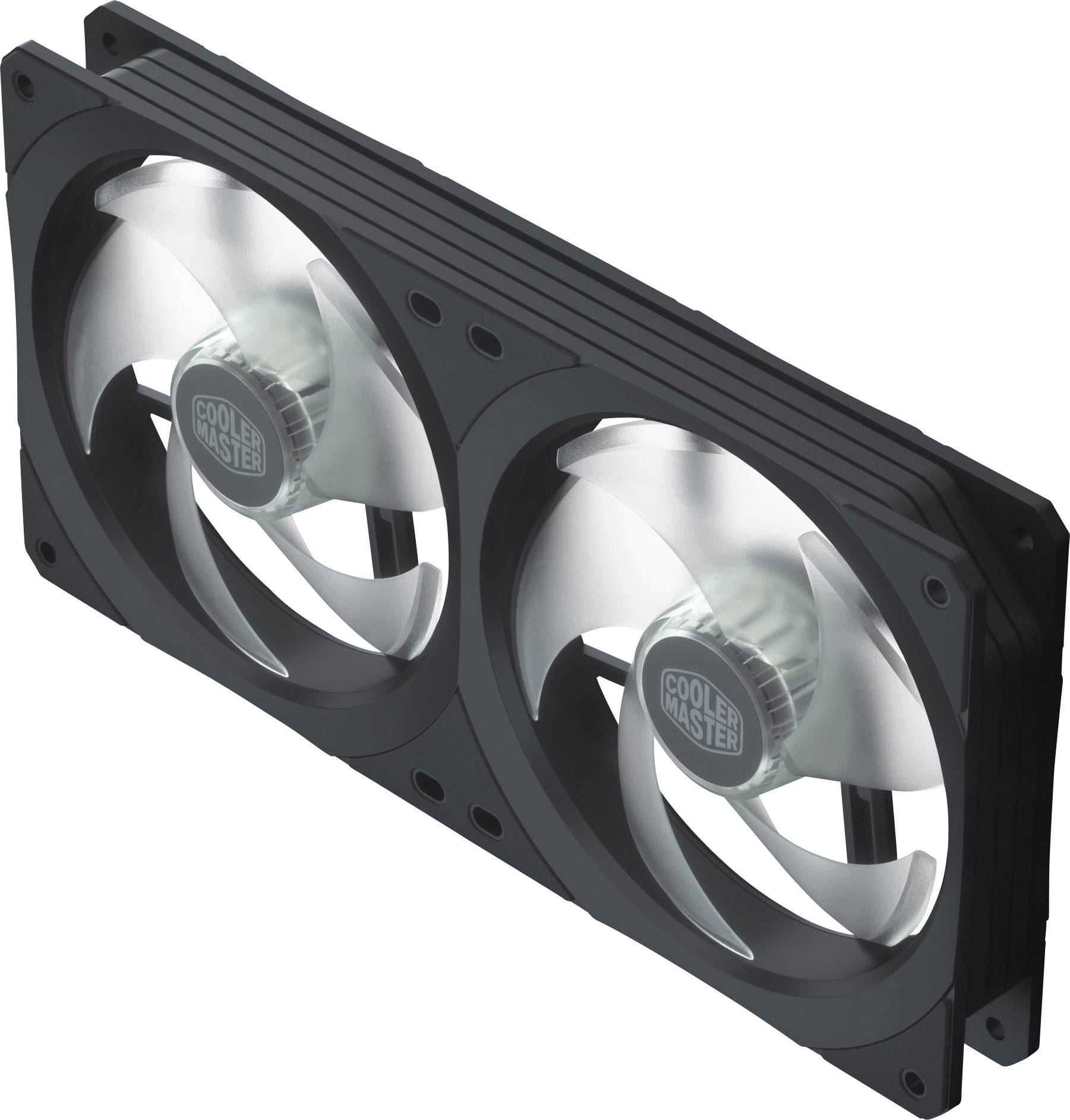Cooler Master MasterFan SF240R ARGB PC-Gehäuse-Lüfter Schwarz, RGB (B x H x T) 240 x 120 x 25 mm inkl. LED-Beleuchtung