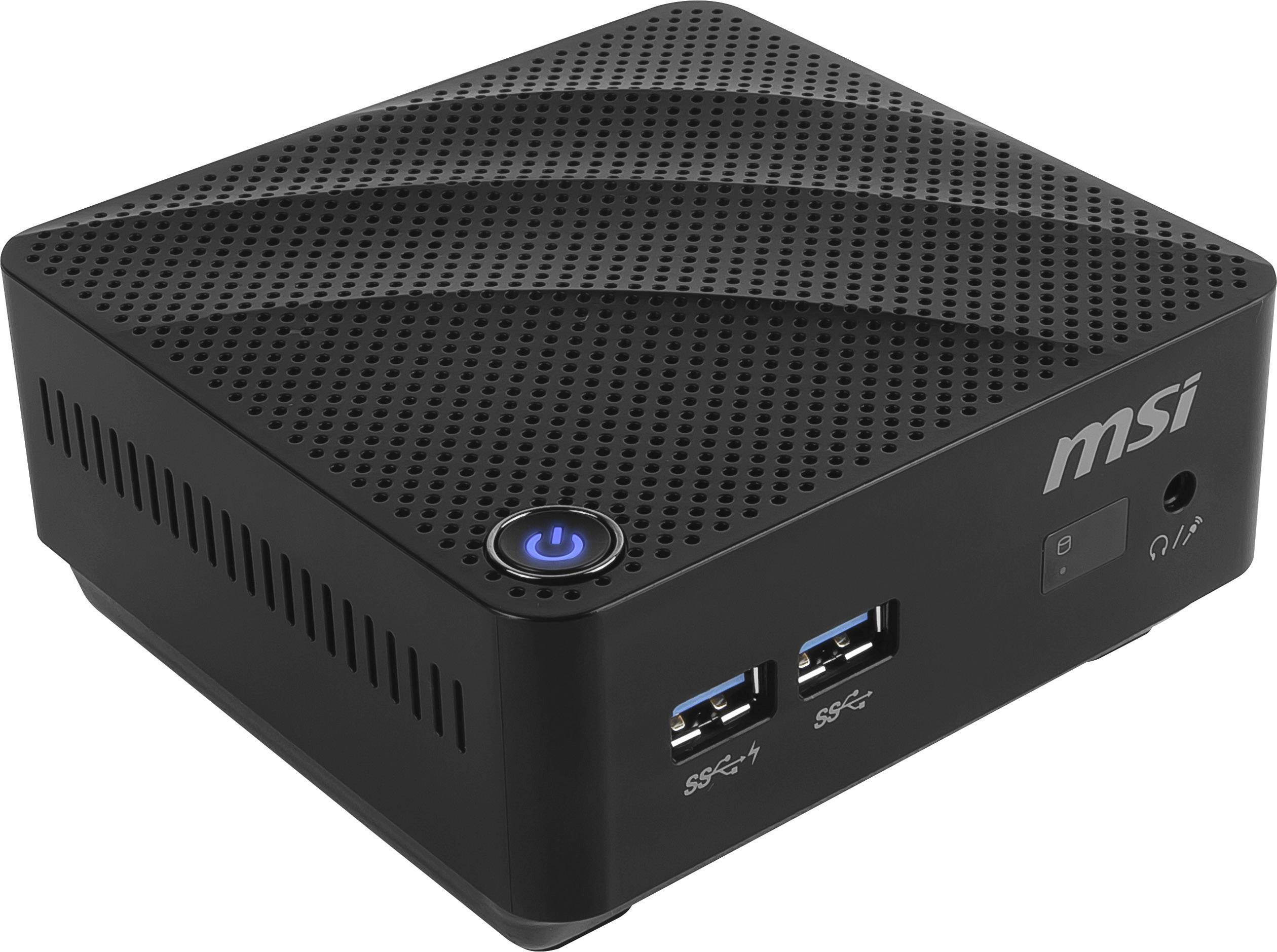 MSI Cubi N 8GL-065X Mini PC Intel Celeron® N4000 (2 x 1.1 GHz / max. 2.6 GHz) 4 GB RAM 64 GB SSD