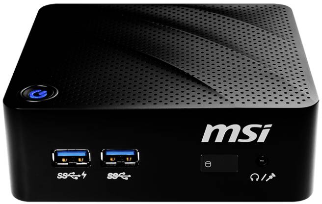 MSI Cubi N 8GL-065X Mini PC Intel Celeron® N4000 (2 x 1.1 GHz / max. 2.6 GHz) 4 GB RAM 64 GB SSD