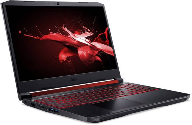 Acer Nitro 5 AN515-54-78TL - Core i7 9750H / 2.6 GHz - Win 10 Home 64-Bit - 8 GB RAM - 512 GB SSD - 39.62 cm (15.6) IPS 1920 x 1080 (Full HD)