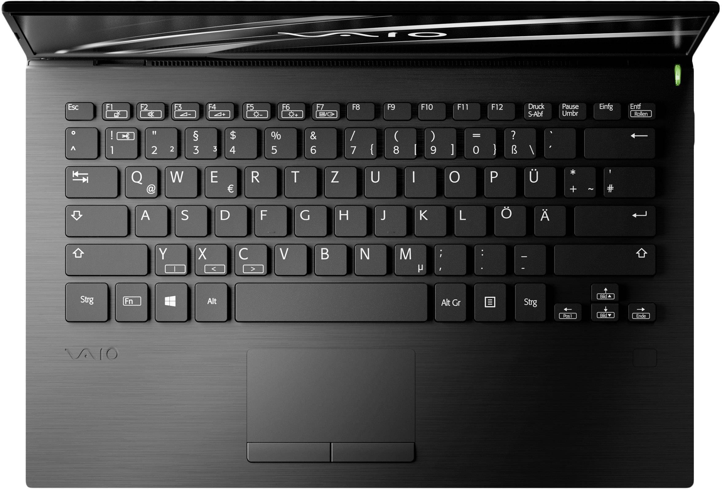 VAIO SX14 35.6cm (14.0 Zoll) Notebook Intel Core i5 i5-8265U 8GB 256GB SSD Intel UHD Graphics 620 Windows® 10 Pro Schwarz