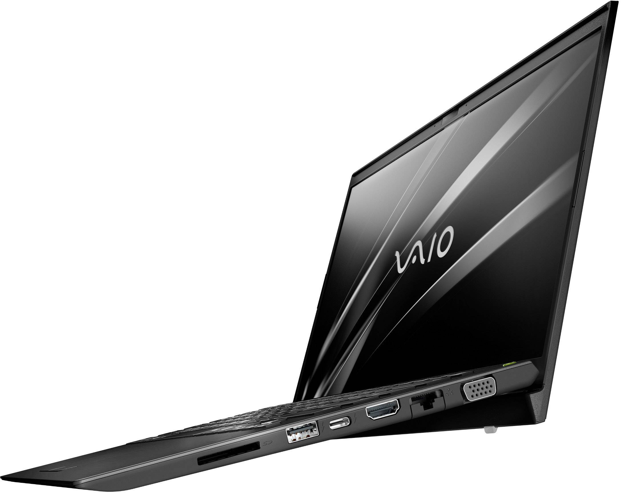 VAIO SX14 35.6cm (14.0 Zoll) Notebook Intel Core i5 i5-8265U 8GB 256GB SSD Intel UHD Graphics 620 Windows® 10 Pro Schwarz