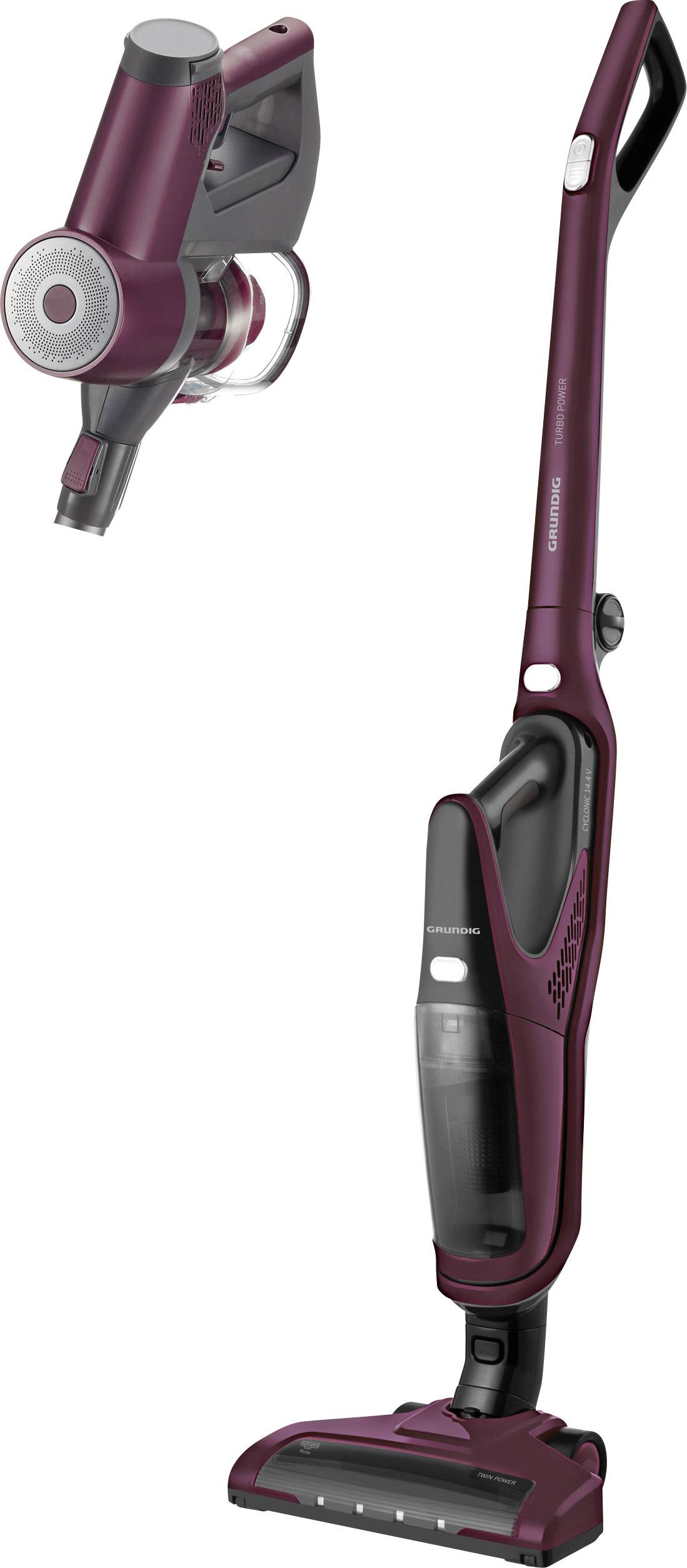 Grundig VCH 9930 VCH 9930 Akku-Handstaubsauger 14.4 V motorbetriebene Saugbürste