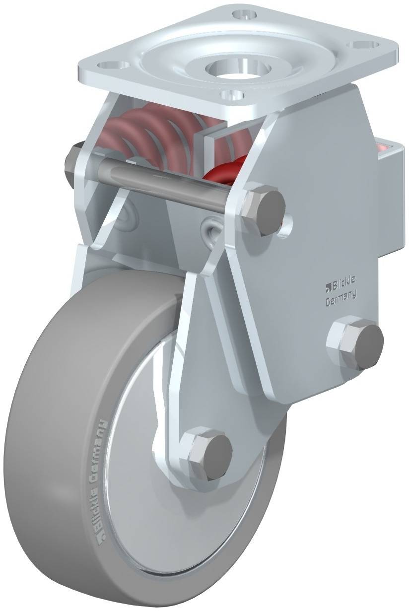 Blickle 853745 BHF-ALTH 125K-1-AS-FA Bockrolle gefedert Rad-Durchmesser: 125mm Tragfähigkeit (max.): 350kg 1St.