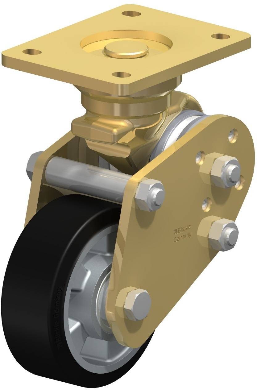 Blickle 754162 BPFE-ALEV 127K Bockrolle gefedert Rad-Durchmesser: 125mm Tragfähigkeit (max.): 300kg 1St.