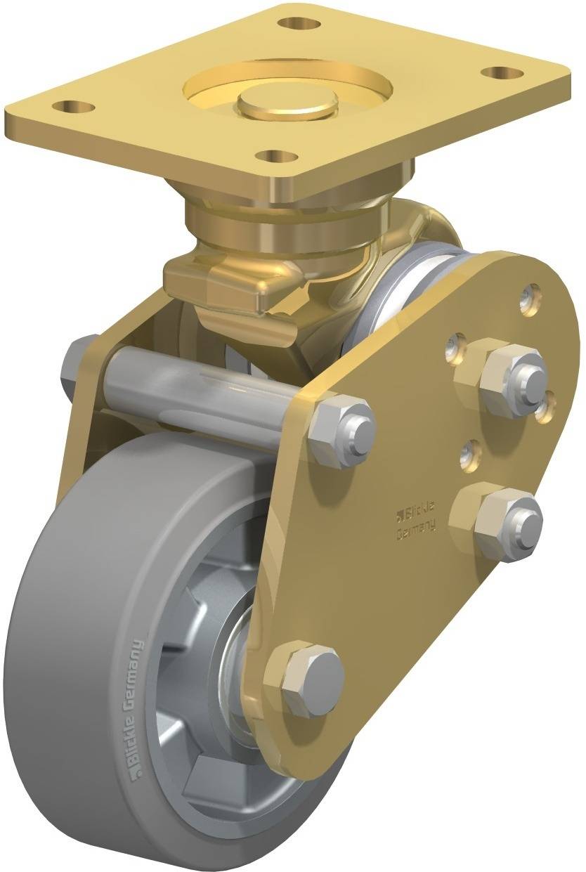 Blickle 853736 BPFE-ALEV 127K-SG Bockrolle gefedert Rad-Durchmesser: 125mm Tragfähigkeit (max.): 300kg 1St.