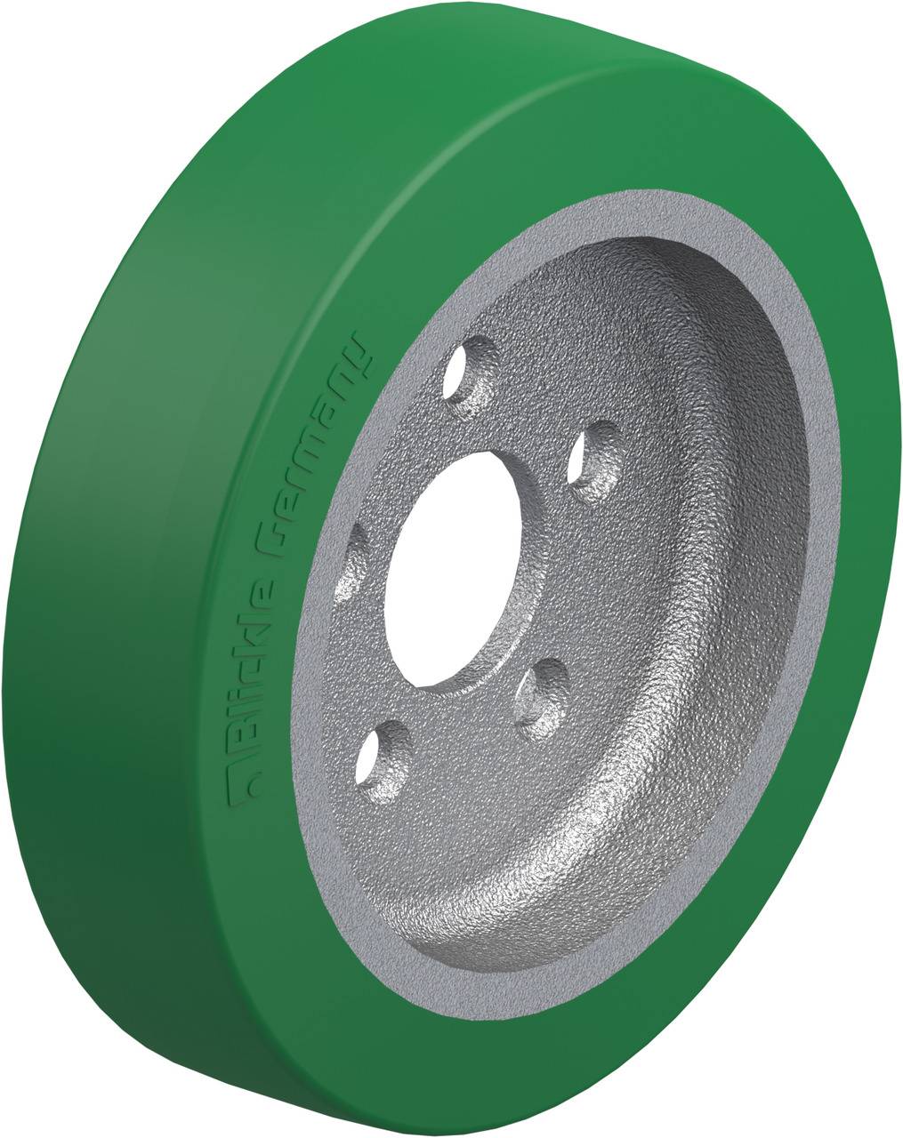 Blickle 754389 GSTA 302/5 Anflanschrad Rad-Durchmesser: 300mm Tragfähigkeit (max.): 1600kg 1St.