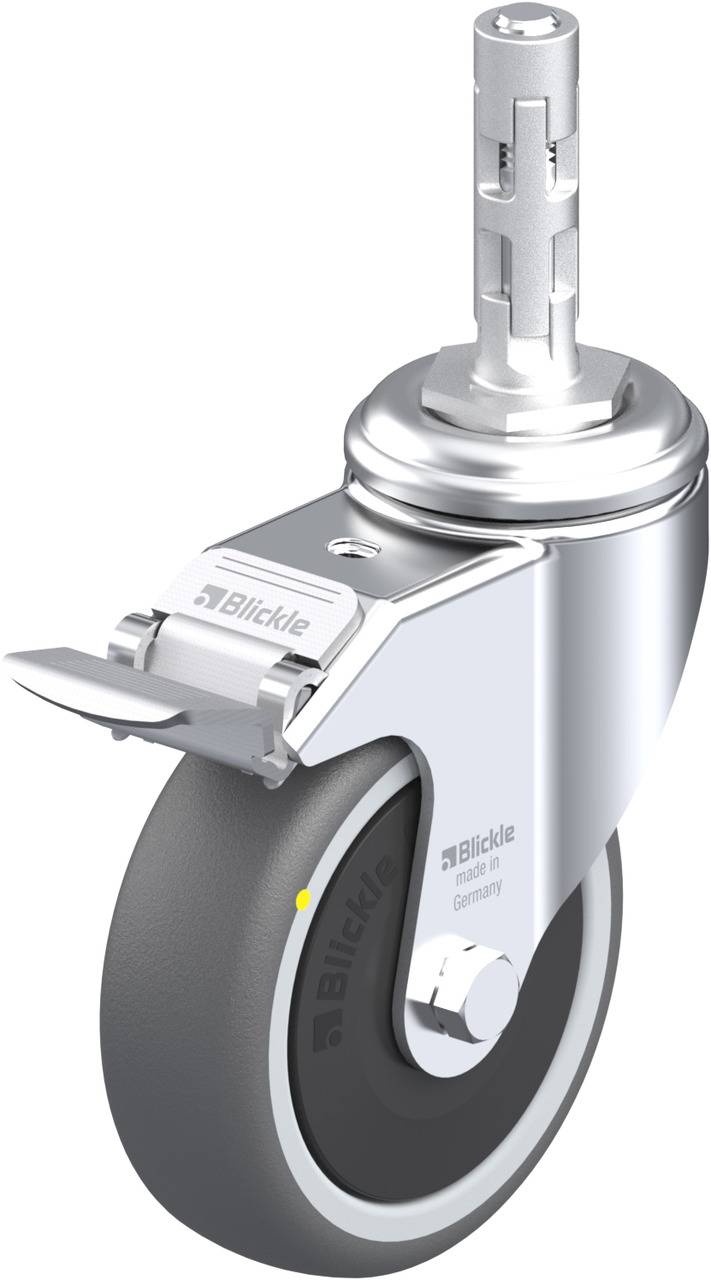 Eine schwarz-weiße Dame-Schachfigur auf einem Schachbrett, steht für Strategie und Intelligenz im Schachspiel.