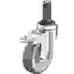 Blickle 847863 LKRA-TPA 101G-11-FI-EV12 Lenkrolle mit Feststeller Rad-Durchmesser: 100mm Tragfähigkeit (max.): 110kg 1St.