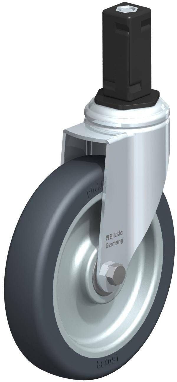 Blickle 847932 Apparate-Lenkrolle LKRA-TPA 150K-11-EV14