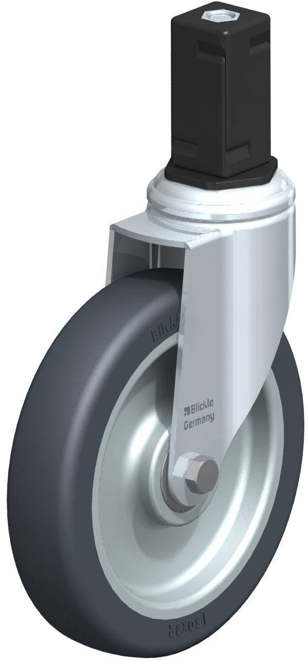 Blickle 847933 Apparate-Lenkrolle LKRA-TPA 150K-11-EV15