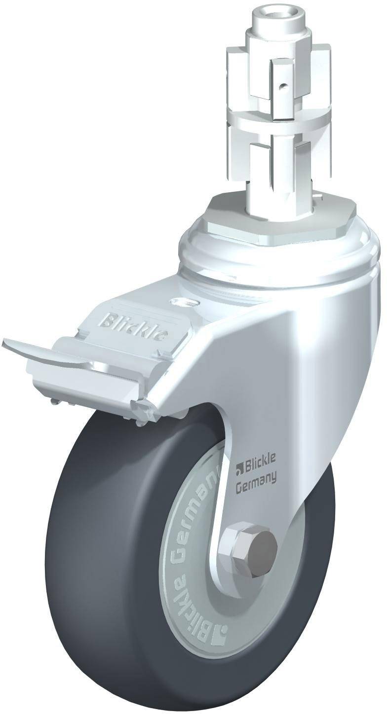 Blickle 848148 Apparate-Lenkrolle LKRA-VGA 101K-11-FI-FK-E14